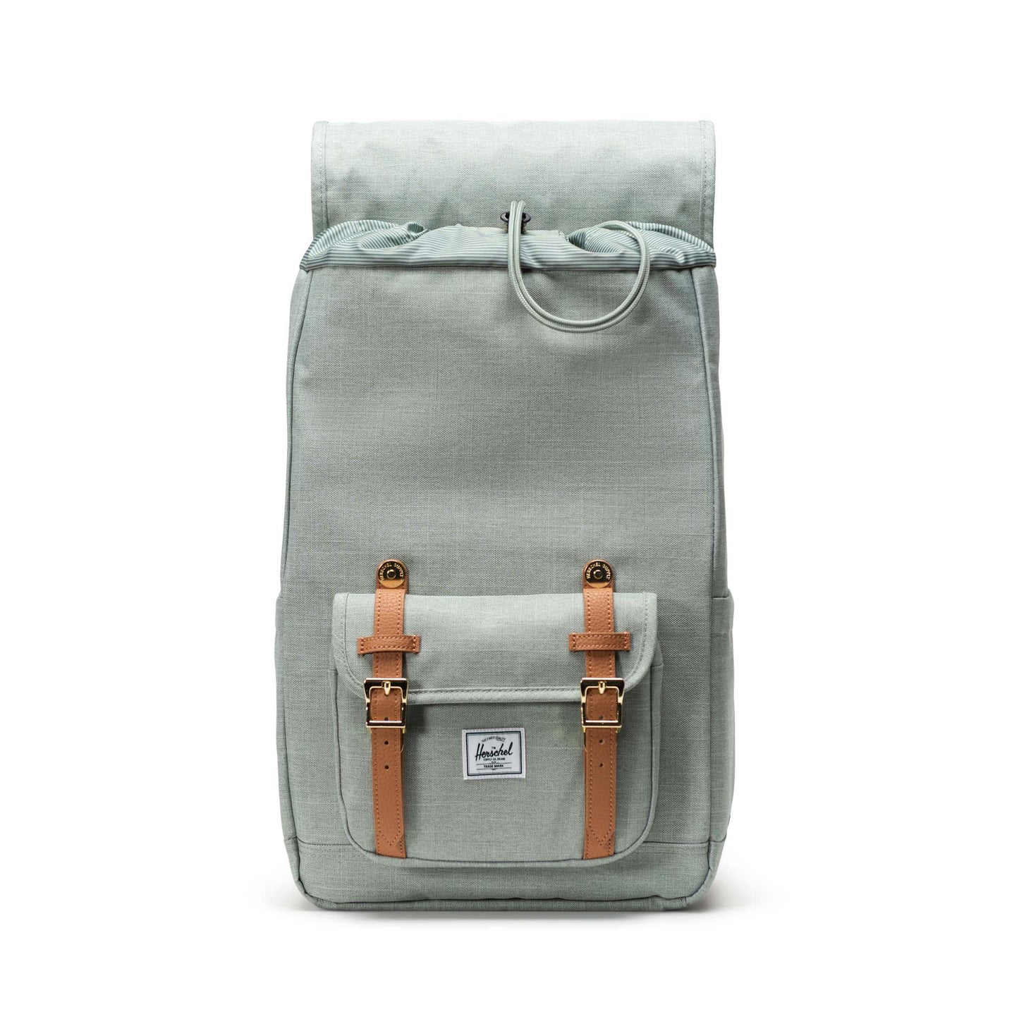 Kırçıllı Mint Yeşili Herschel Little America Orta Boy Su İtici Kumaş Sırt Çantası, 16" Laptop Uyumlu, 21 L