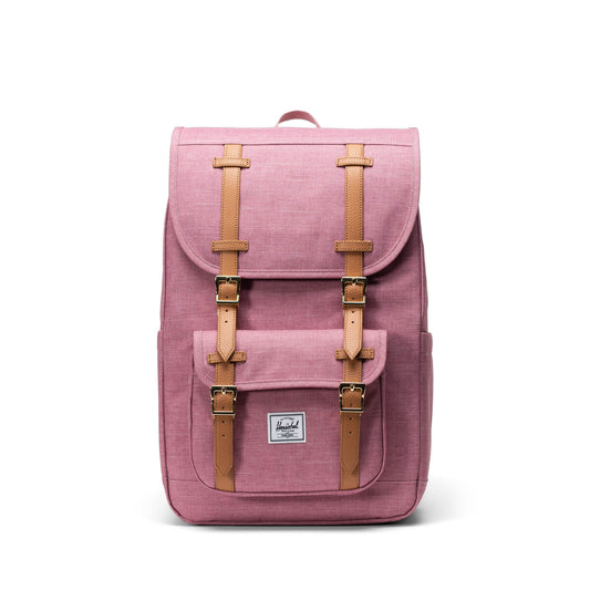 Kırçıllı Lavanta Moru Herschel Little America Orta Boy Su İtici Kumaş Sırt Çantası, 16" Laptop Uyumlu, 21 L