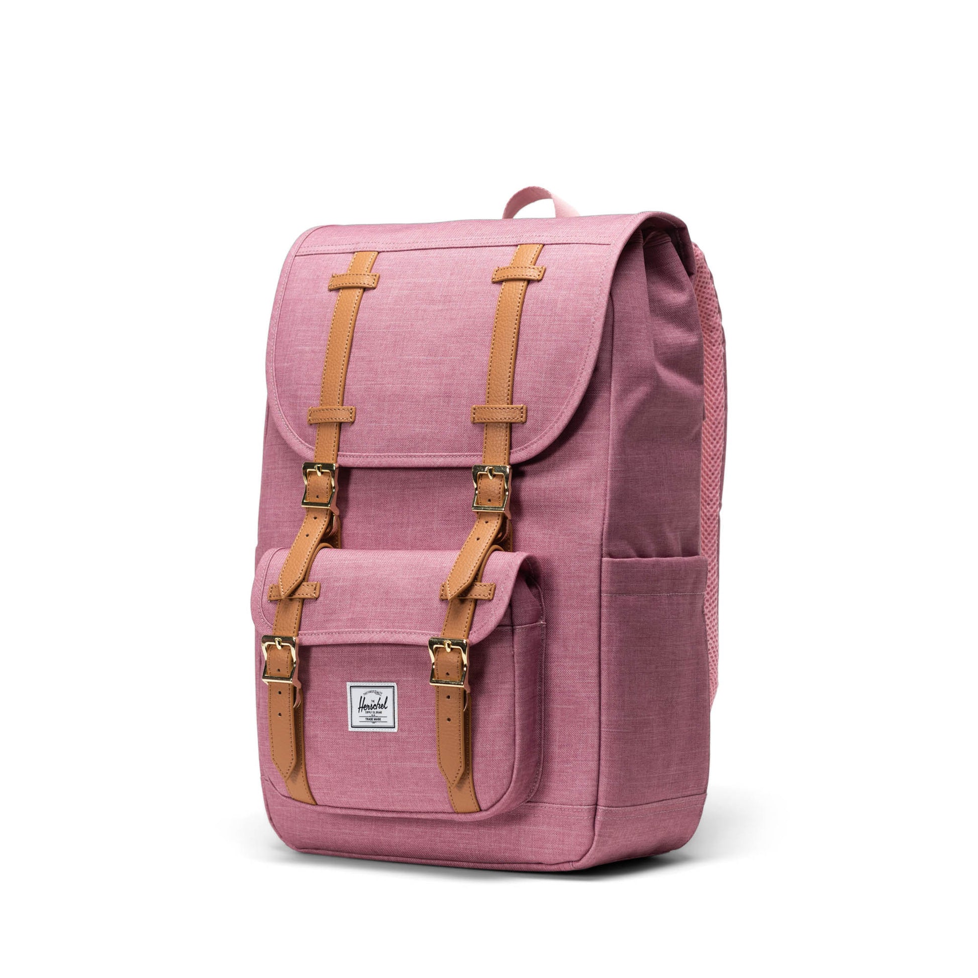 Kırçıllı Lavanta Moru Herschel Little America Orta Boy Su İtici Kumaş Sırt Çantası, 16" Laptop Uyumlu, 21 L