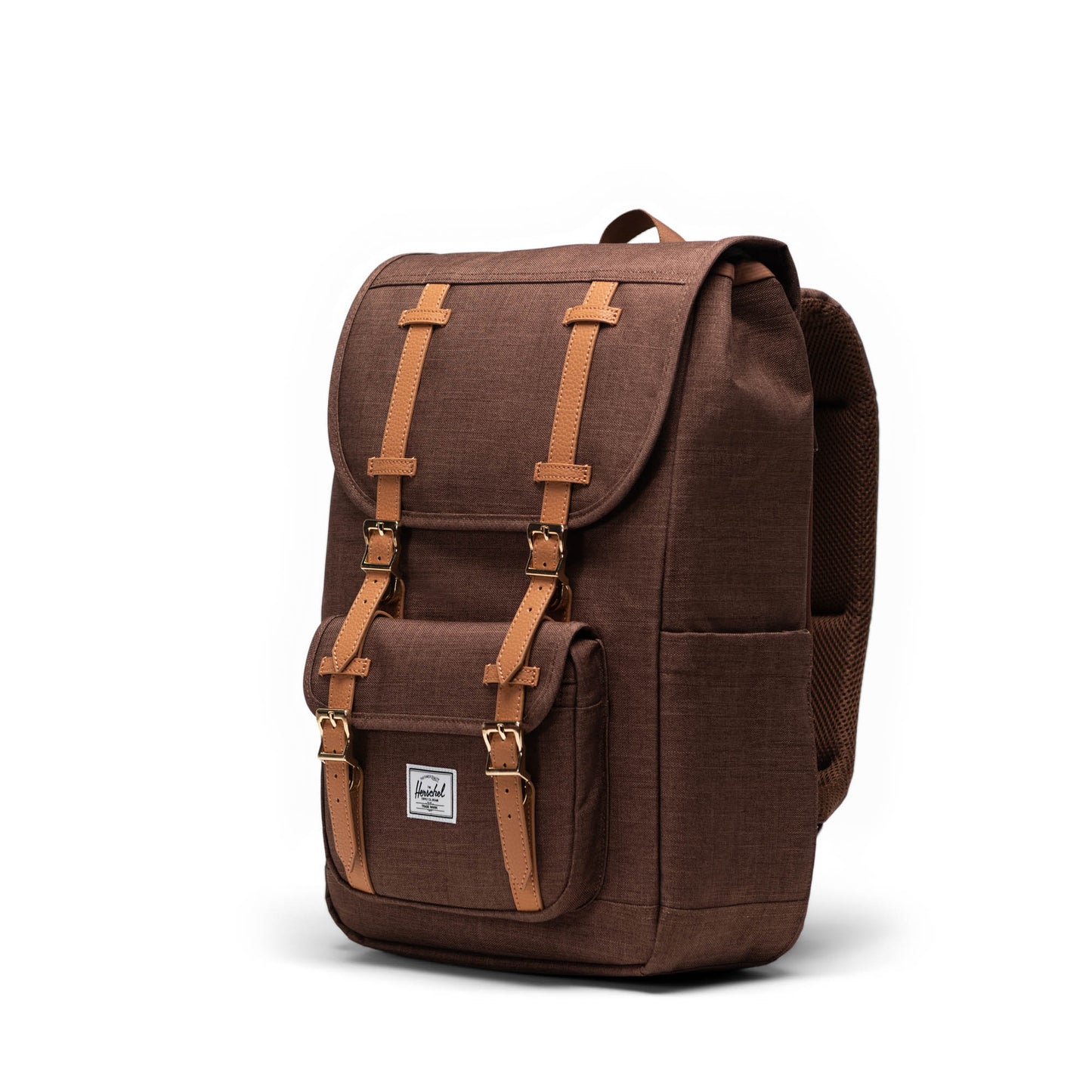 Kırçıllı Acı Kahve Herschel Little America Orta Boy Su İtici Kumaş Sırt Çantası, 16" Laptop Uyumlu, 21 L