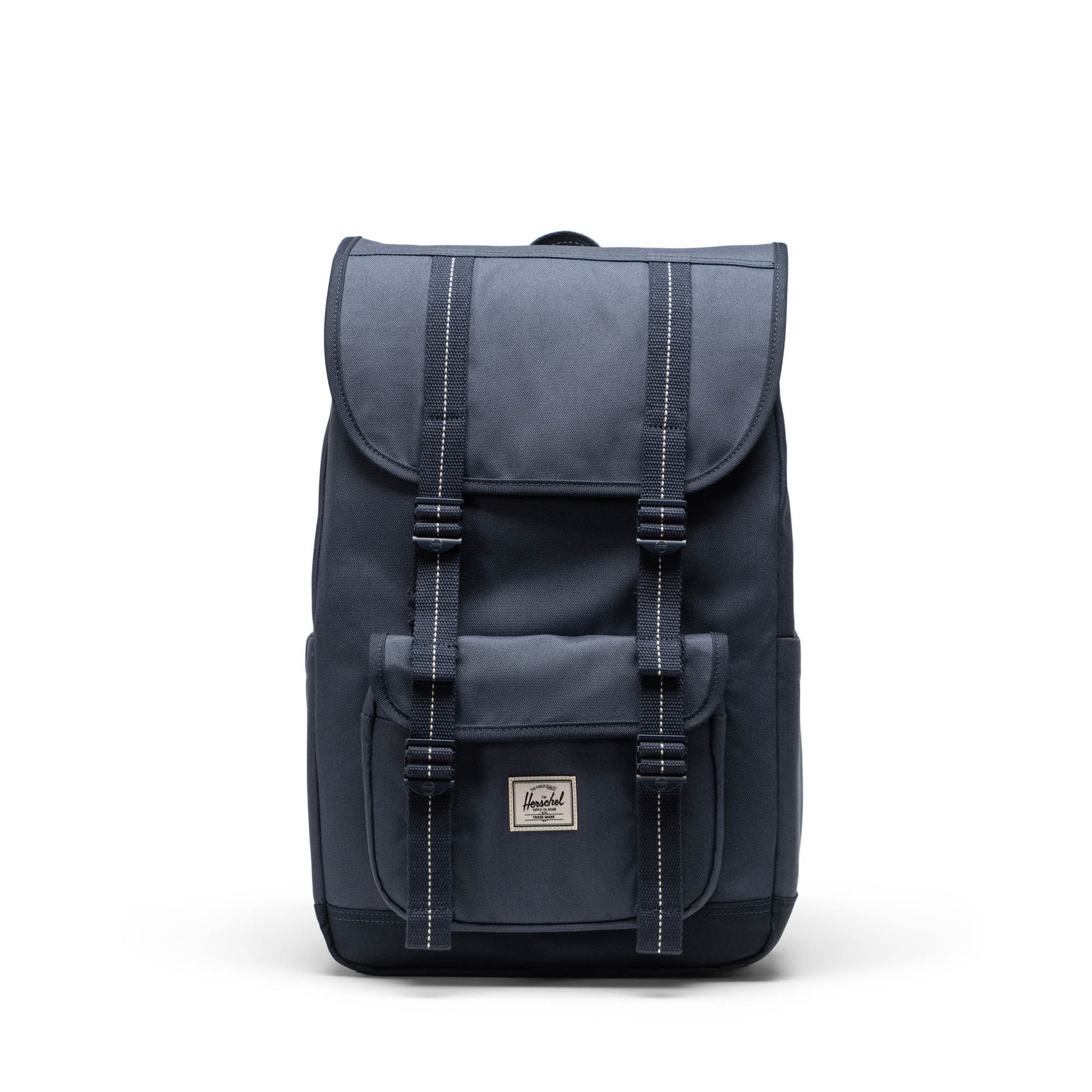 Gece Mavisi Herschel Little America Orta Boy Su İtici Kumaş Sırt Çantası, 16" Laptop Uyumlu, 21 L