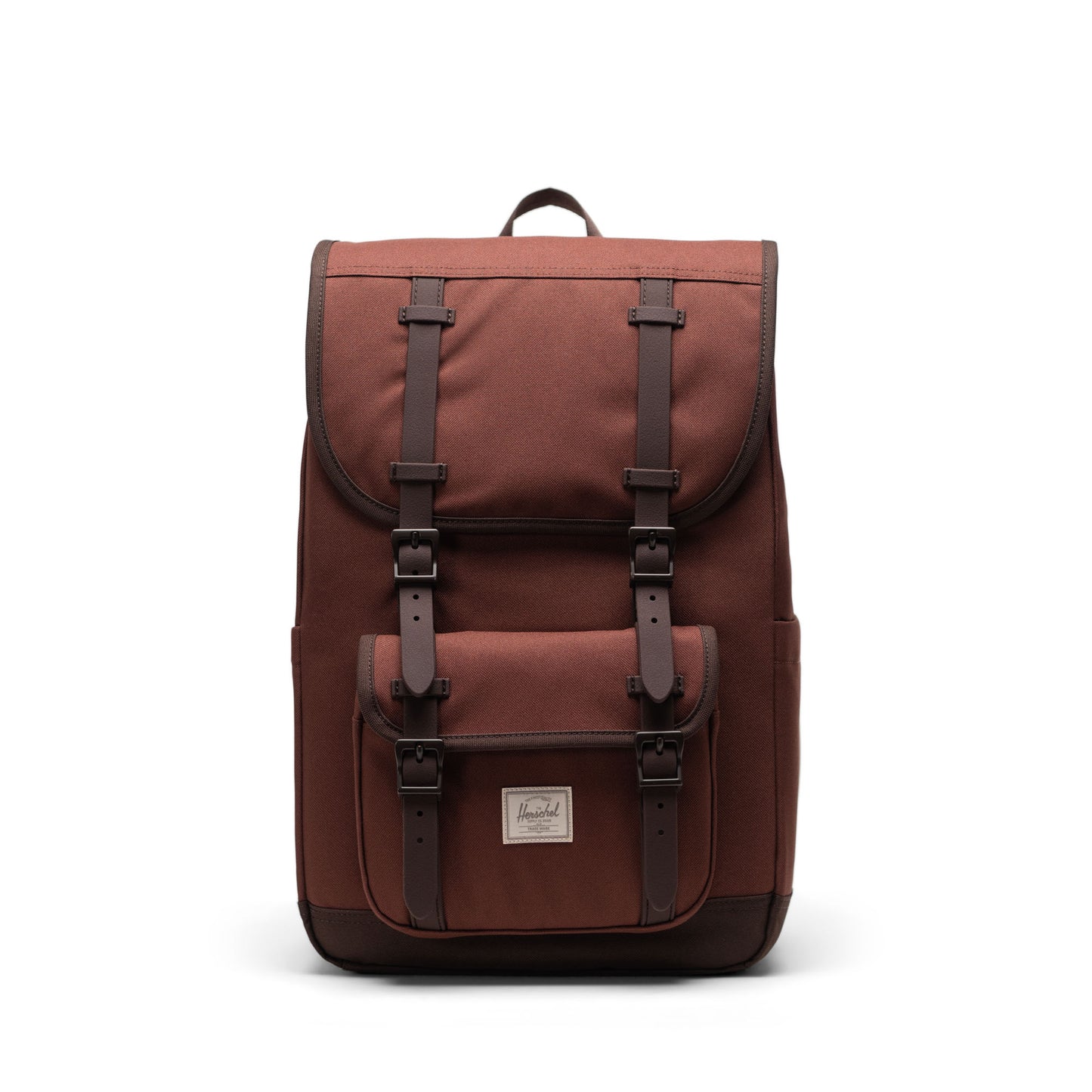 Koyu Kahve Herschel Little America Orta Boy Su İtici Kumaş Sırt Çantası, 16" Laptop Uyumlu, 21 L
