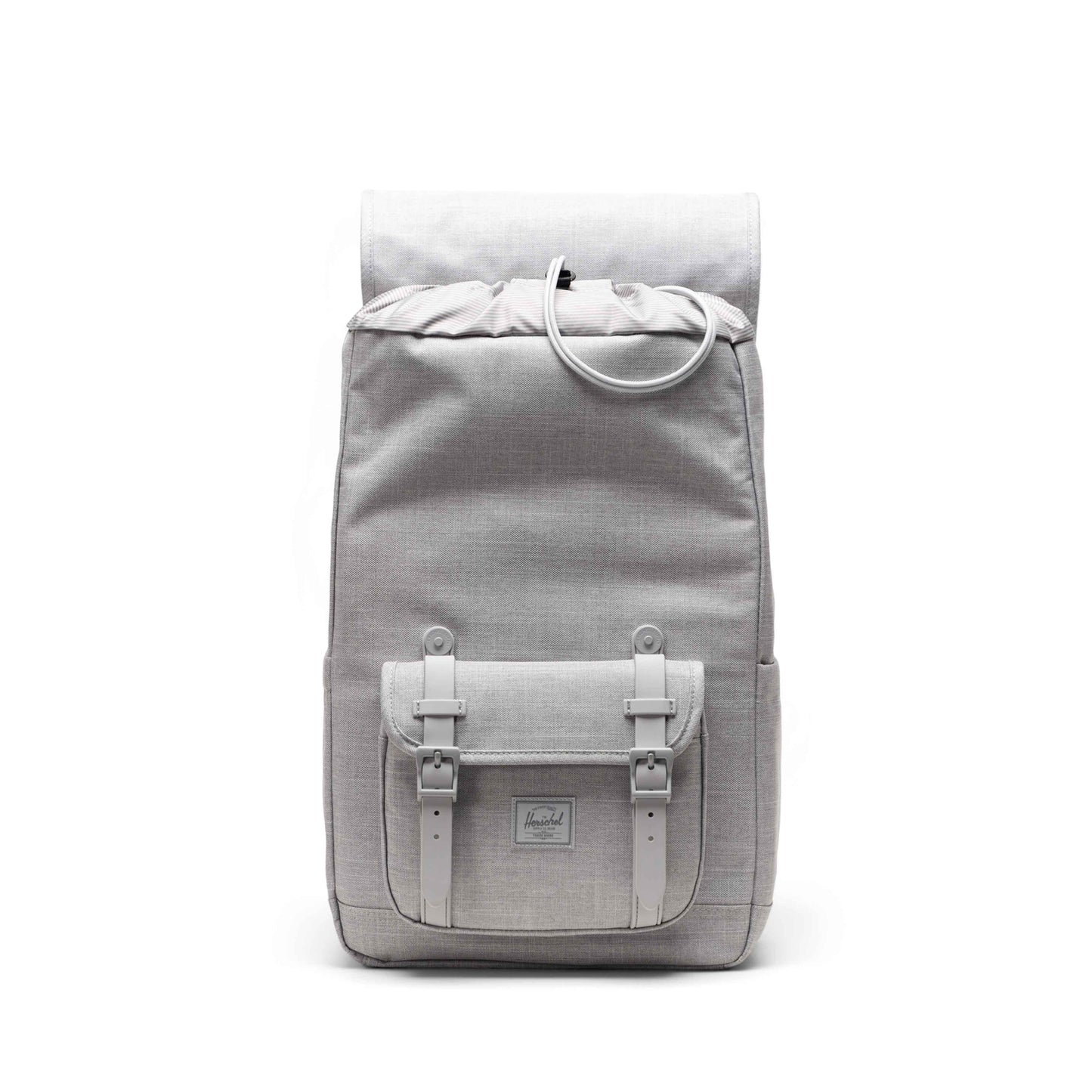 Kırçıllı Keten Gri Herschel Little America Orta Boy Su İtici Kumaş Sırt Çantası, 16" Laptop Uyumlu, 21 L