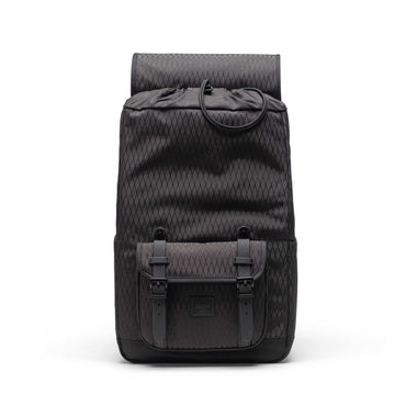Elmas Dokulu Siyah Herschel Little America Orta Boy Su İtici Kumaş Sırt Çantası, 16" Laptop Uyumlu, 21 L