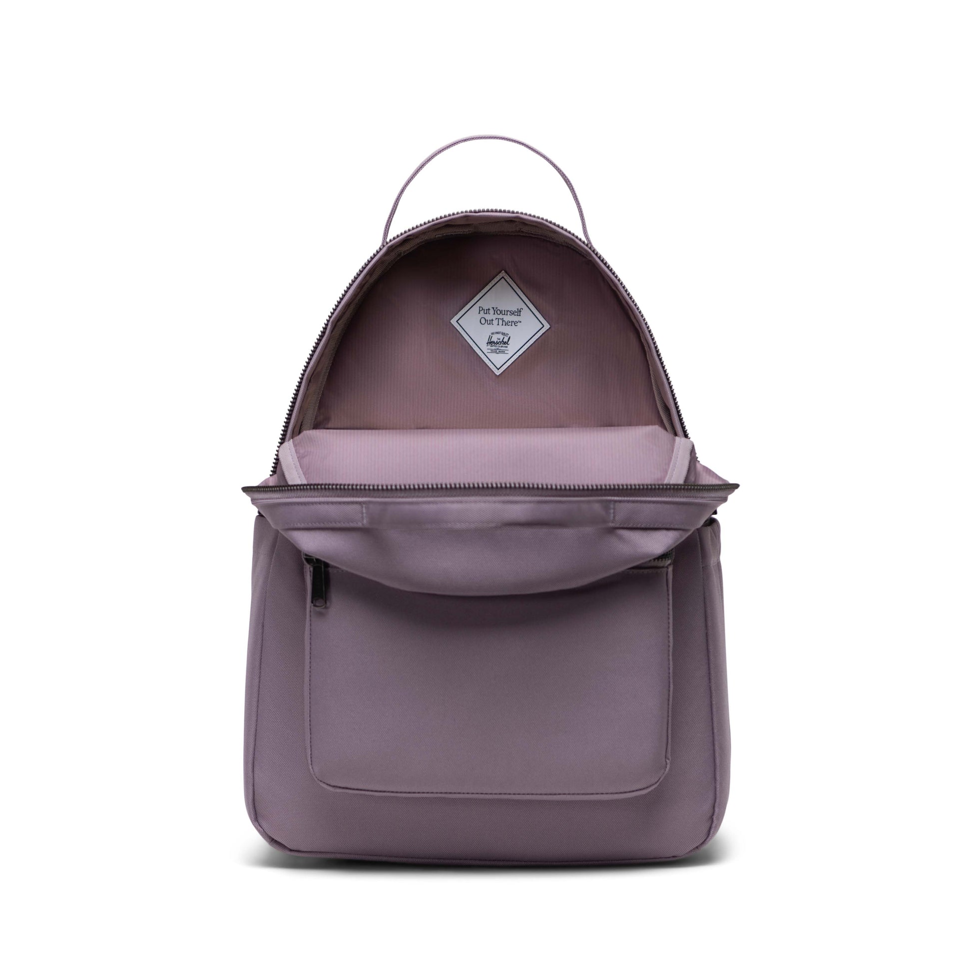 Kumlu Gri Herschel Nova Su İtici Kumaş Sırt Çantası, 14" Laptop Uyumlu, 18 L