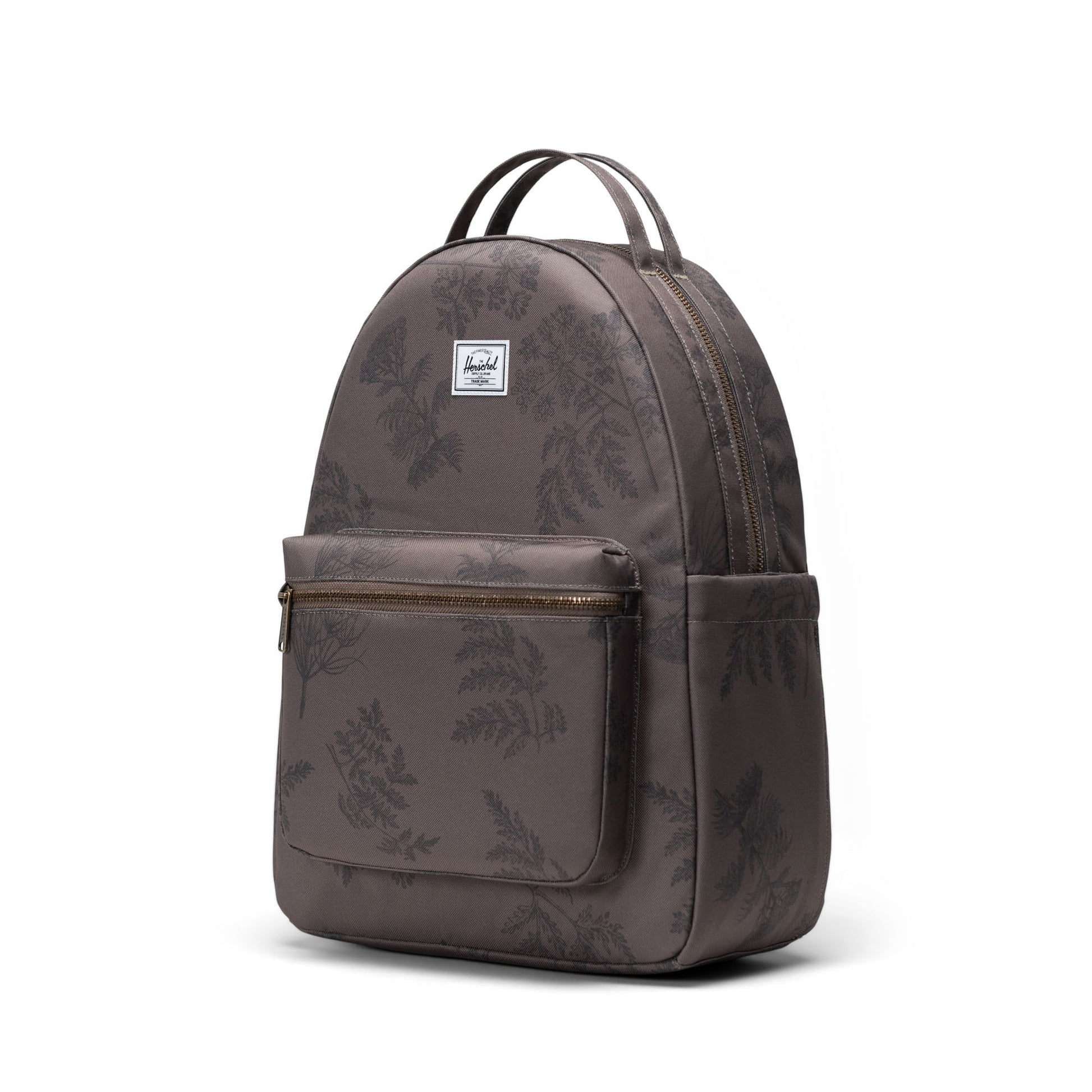 Toprak Boz Kahve Herschel Nova Su İtici Kumaş Sırt Çantası, 14" Laptop Uyumlu, 18 L