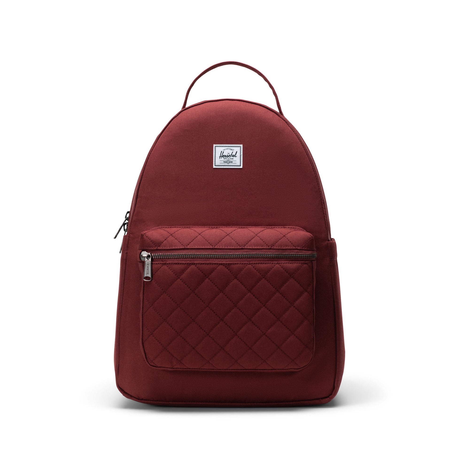 Mürdüm Kapitone Herschel Nova Su İtici Kumaş Sırt Çantası, 14" Laptop Uyumlu, 18 L