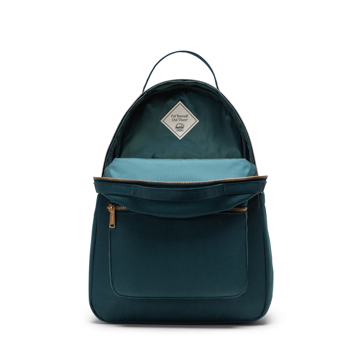 Petrol Mavisi Herschel Nova Su İtici Kumaş Sırt Çantası, 14" Laptop Uyumlu, 18 L