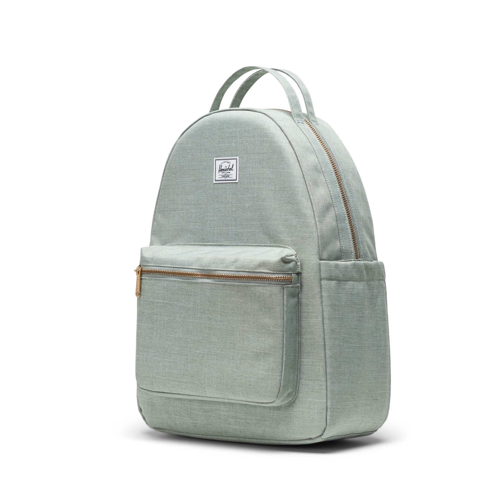 Kırçıllı Mint Yeşili Herschel Nova Su İtici Kumaş Sırt Çantası, 14" Laptop Uyumlu, 18 L