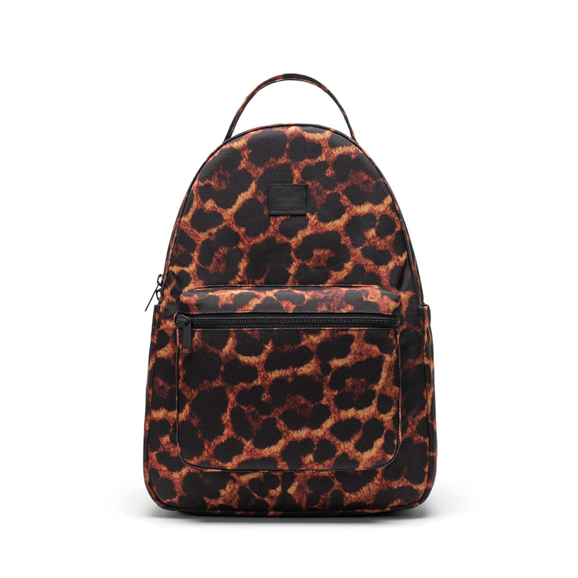 Dijital Leopar Herschel Nova Su İtici Kumaş Sırt Çantası, 14" Laptop Uyumlu, 18 L