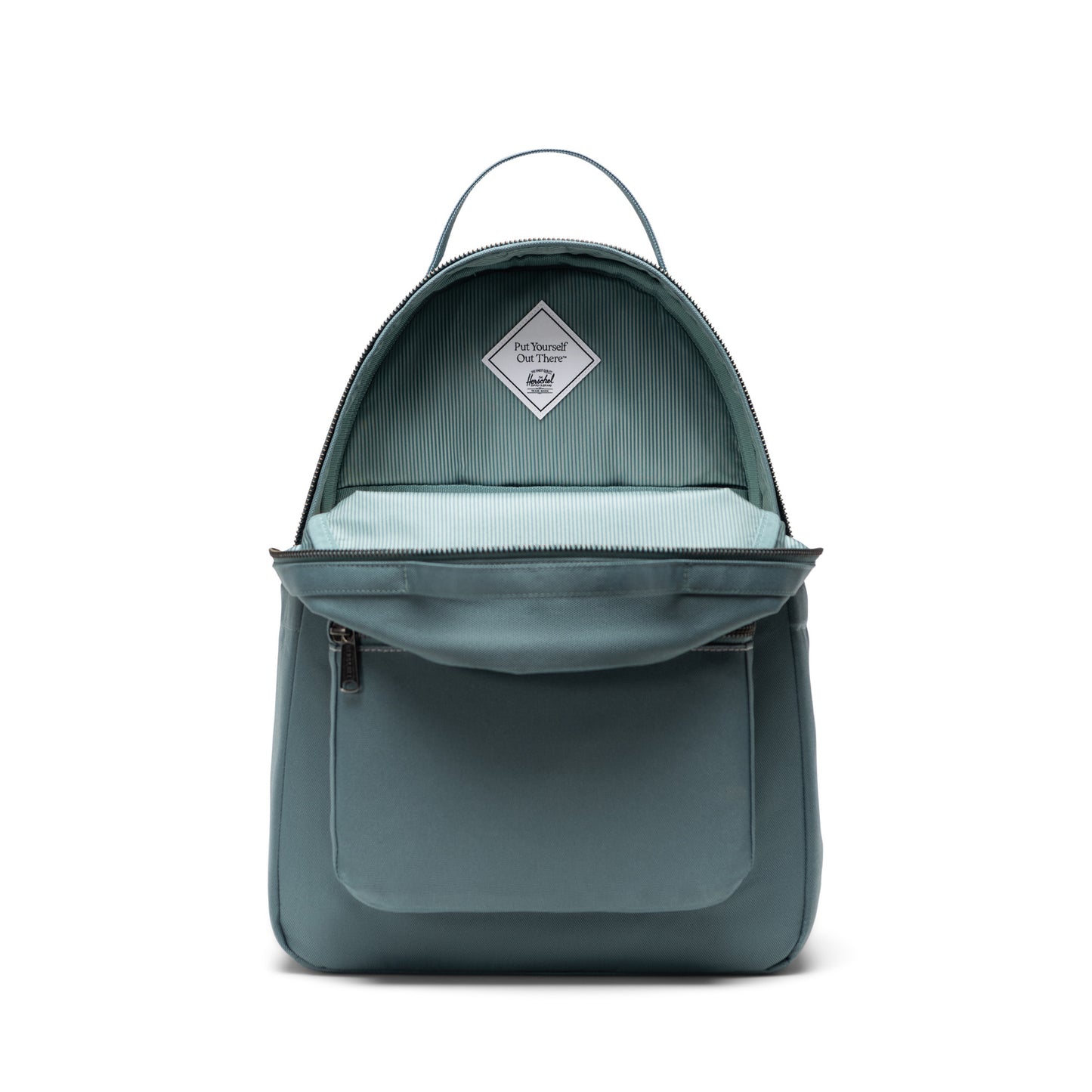 Pastel Adaçayı Herschel Nova Su İtici Kumaş Sırt Çantası, 14" Laptop Uyumlu, 18 L