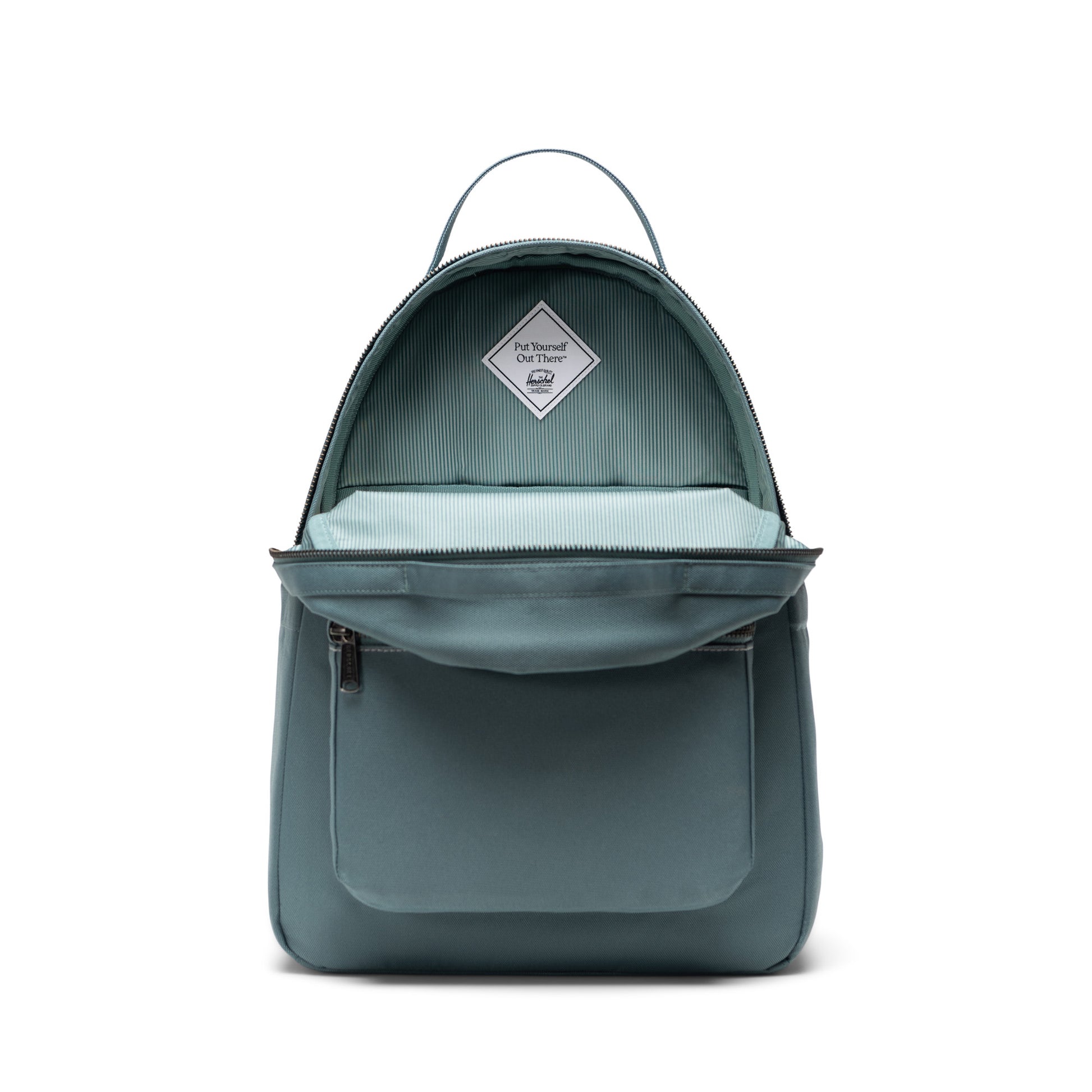 Pastel Adaçayı Herschel Nova Su İtici Kumaş Sırt Çantası, 14" Laptop Uyumlu, 18 L