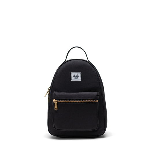 Siyah Herschel Nova Mini Su İtici Kumaş Sırt Çantası, 9 L