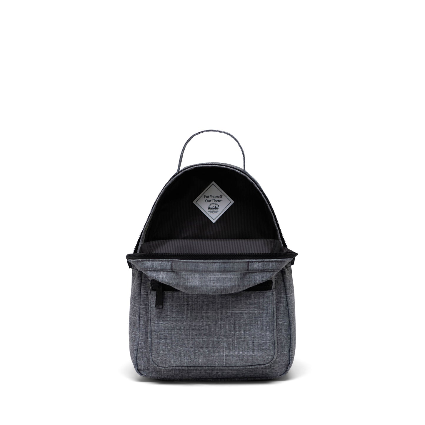 Kırçıllı Antrasit Herschel Nova Mini Su İtici Kumaş Sırt Çantası, 9 L