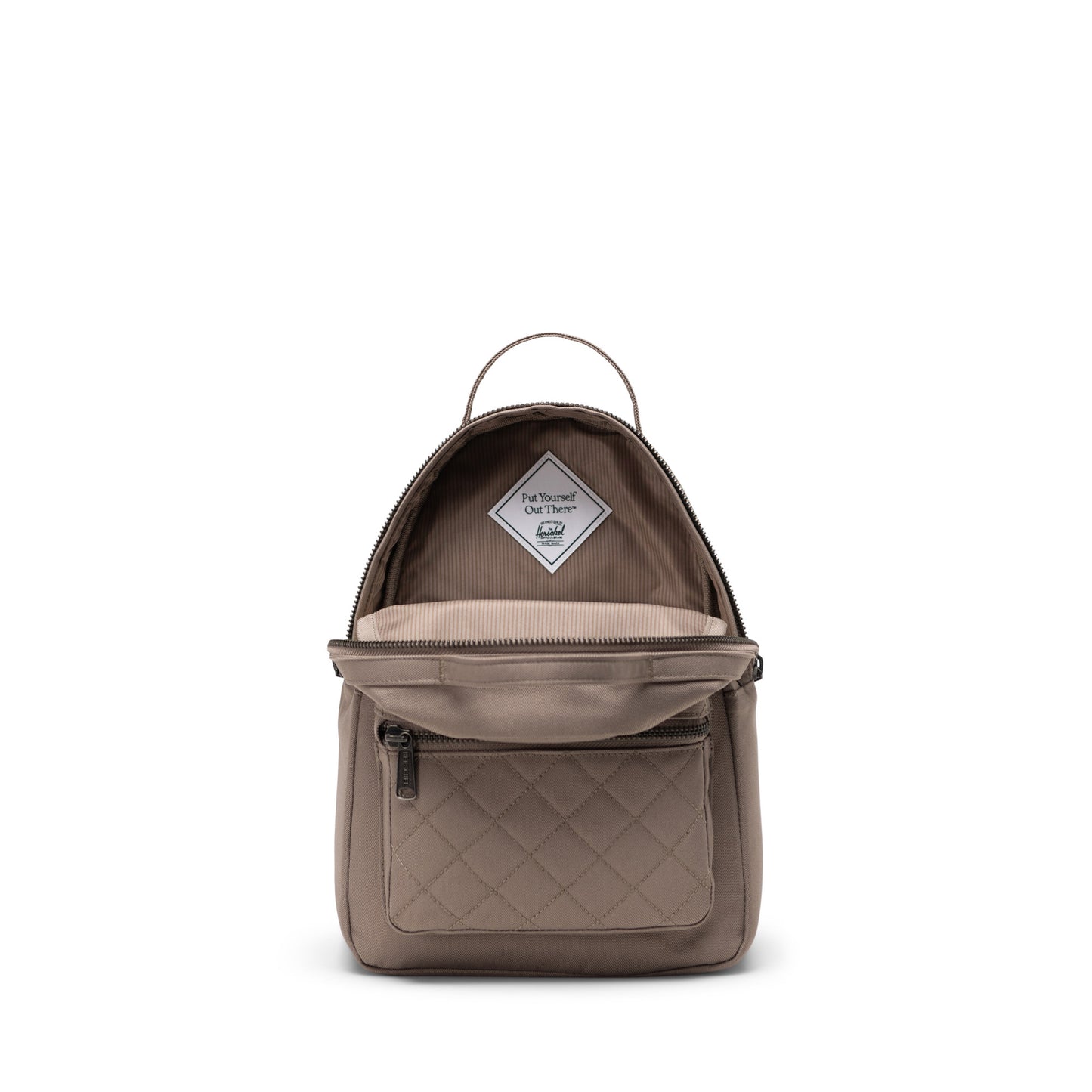 Vizon Kapitone Herschel Nova Mini Su İtici Kumaş Sırt Çantası, 9 L