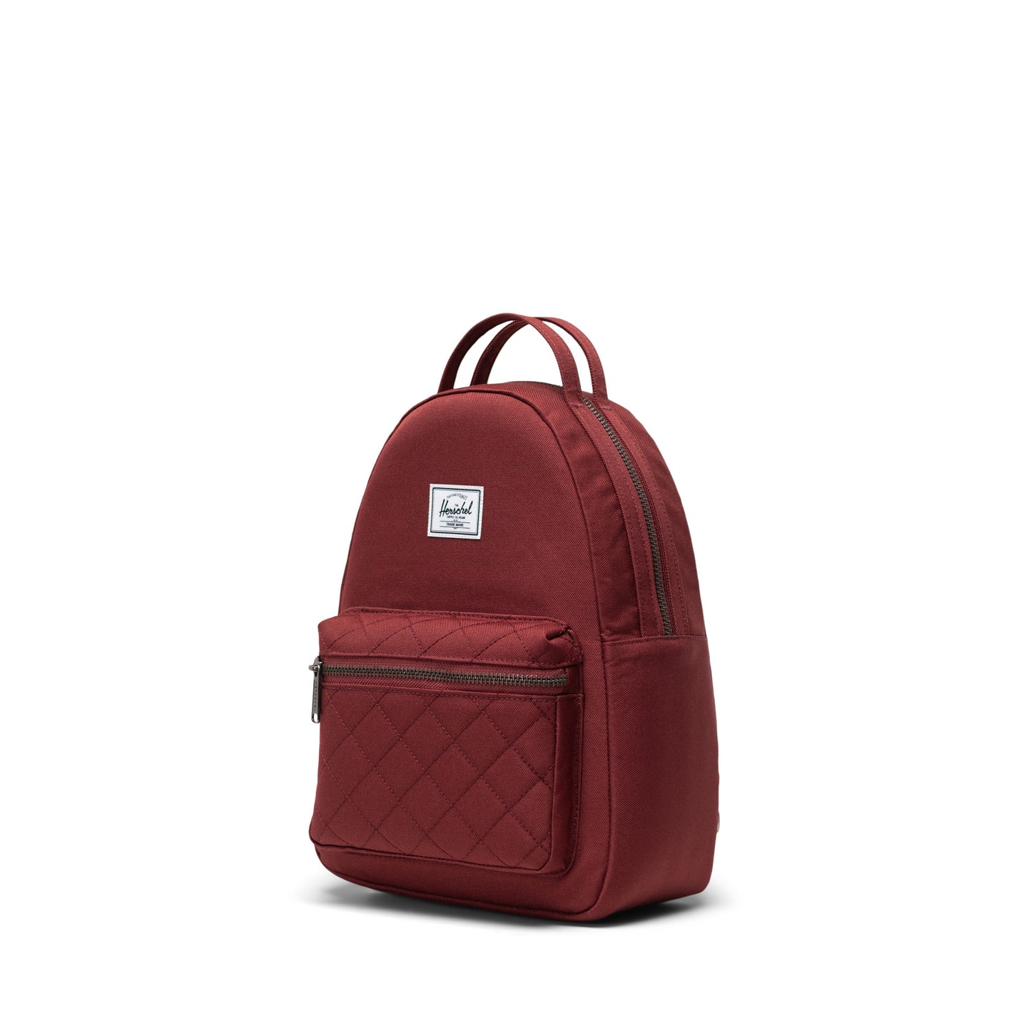 Mürdüm Kapitone Herschel Nova Mini Su İtici Kumaş Sırt Çantası, 9 L
