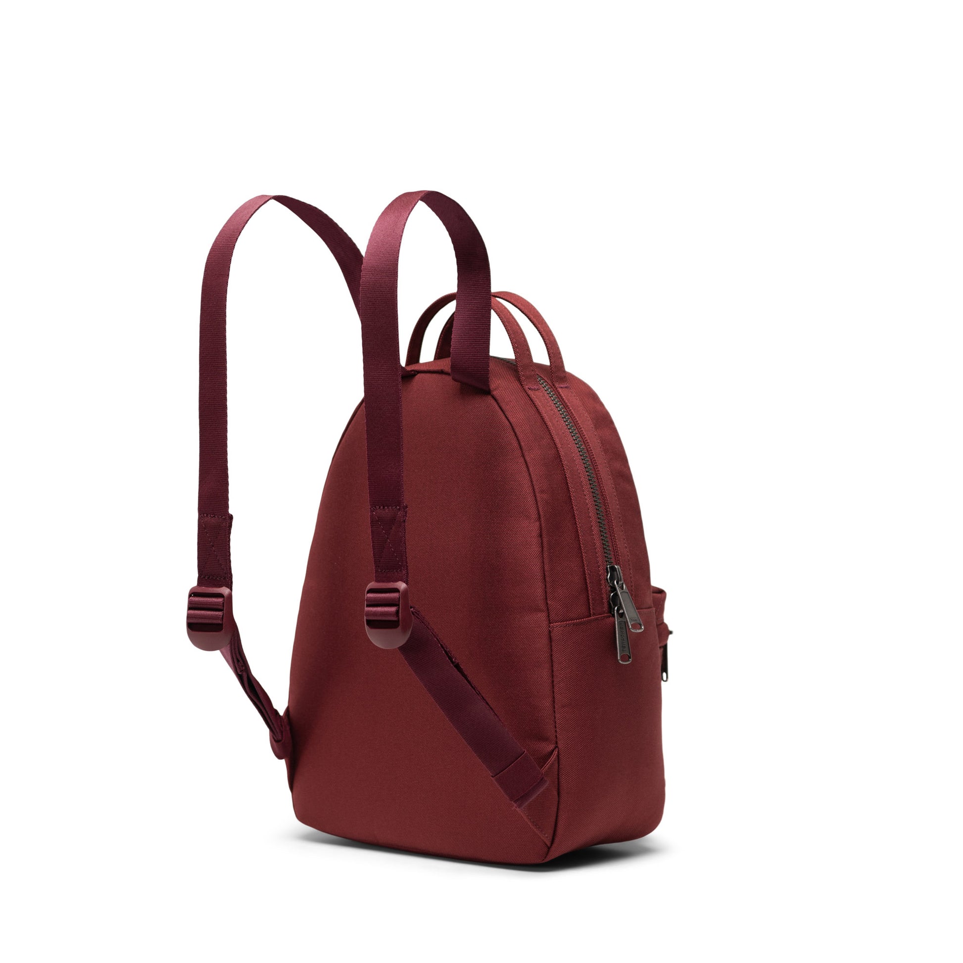 Mürdüm Kapitone Herschel Nova Mini Su İtici Kumaş Sırt Çantası, 9 L