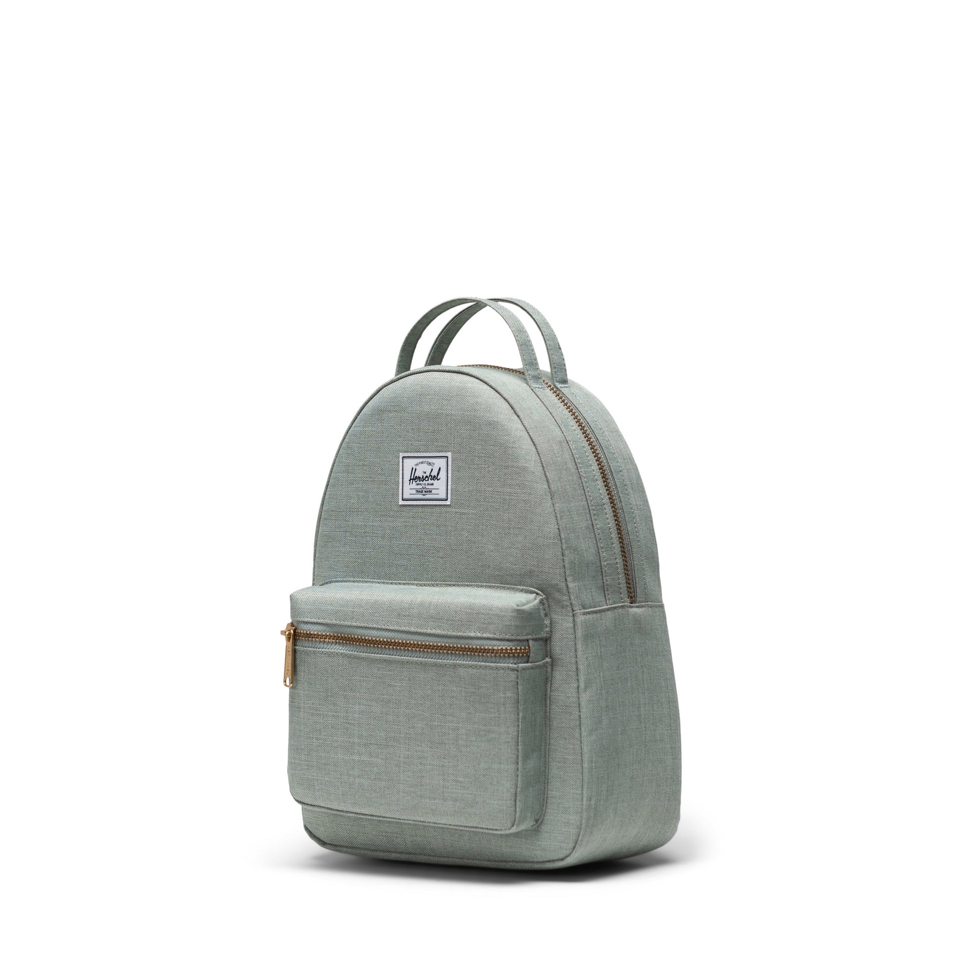 Kırçıllı Mint Yeşili Herschel Nova Mini Su İtici Kumaş Sırt Çantası, 9 L