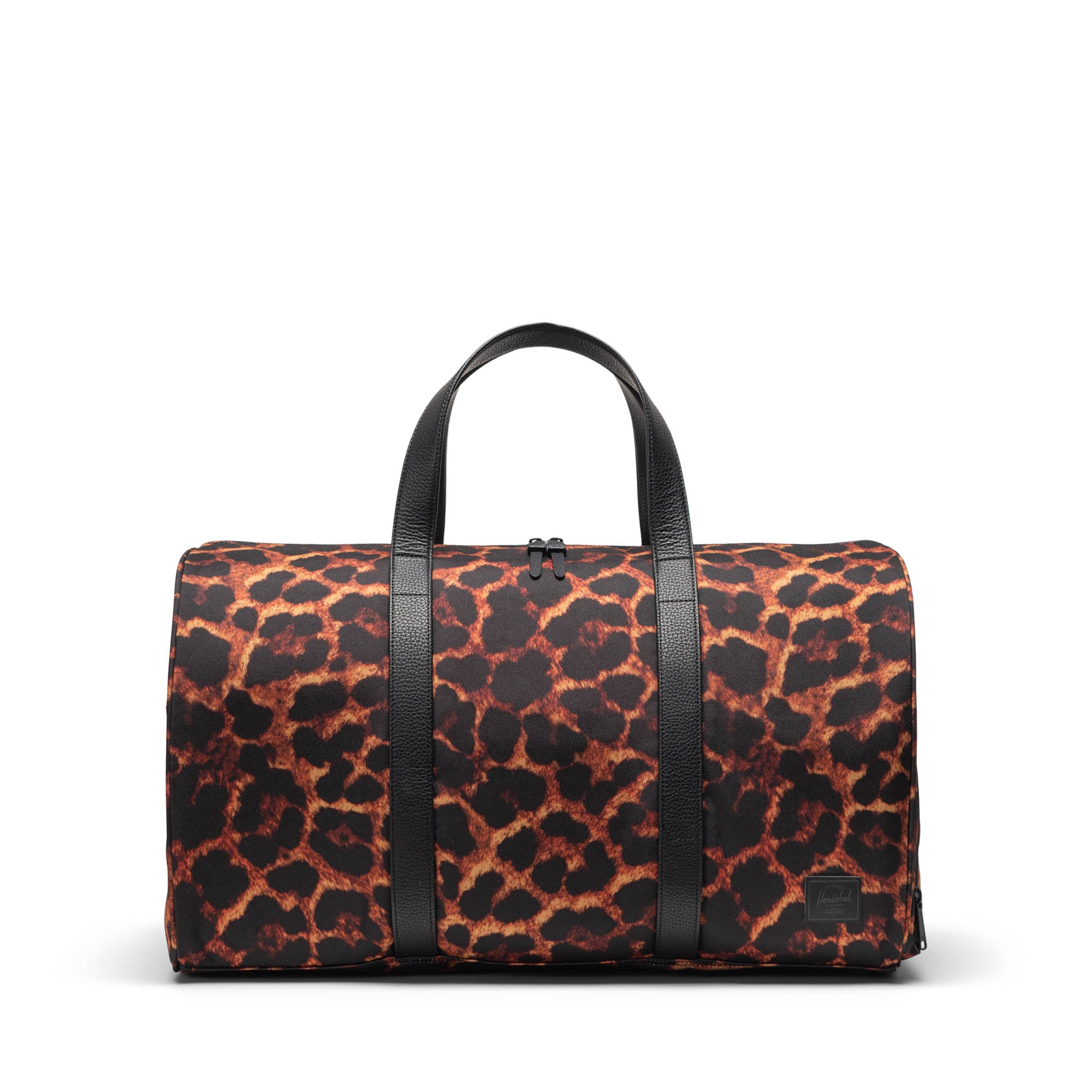 Dijital Leopar Herschel Novel Duffle Seyahat ve Spor Çantası
