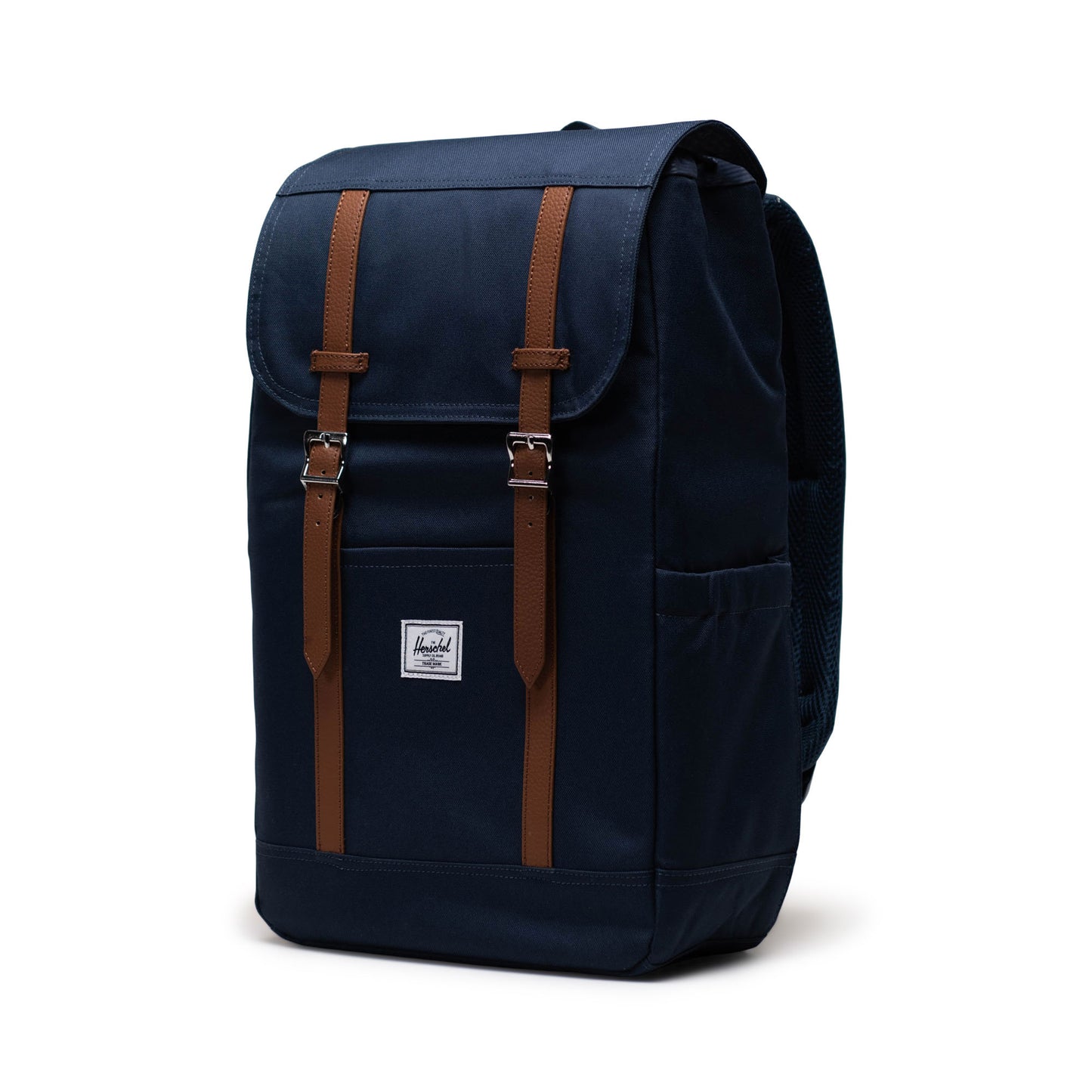 Lacivert Herschel Retreat Su İtici Kumaş 16" Laptop Uyumlu Mıknatıslı Kapama Sırt Çantası, 23 L