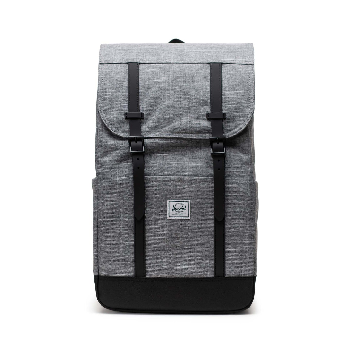 Kırçıllı Antrasit Herschel Retreat Su İtici Kumaş 16" Laptop Uyumlu Mıknatıslı Kapama Sırt Çantası, 23 L