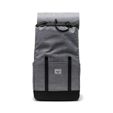 Kırçıllı Antrasit Herschel Retreat Su İtici Kumaş 16" Laptop Uyumlu Mıknatıslı Kapama Sırt Çantası, 23 L