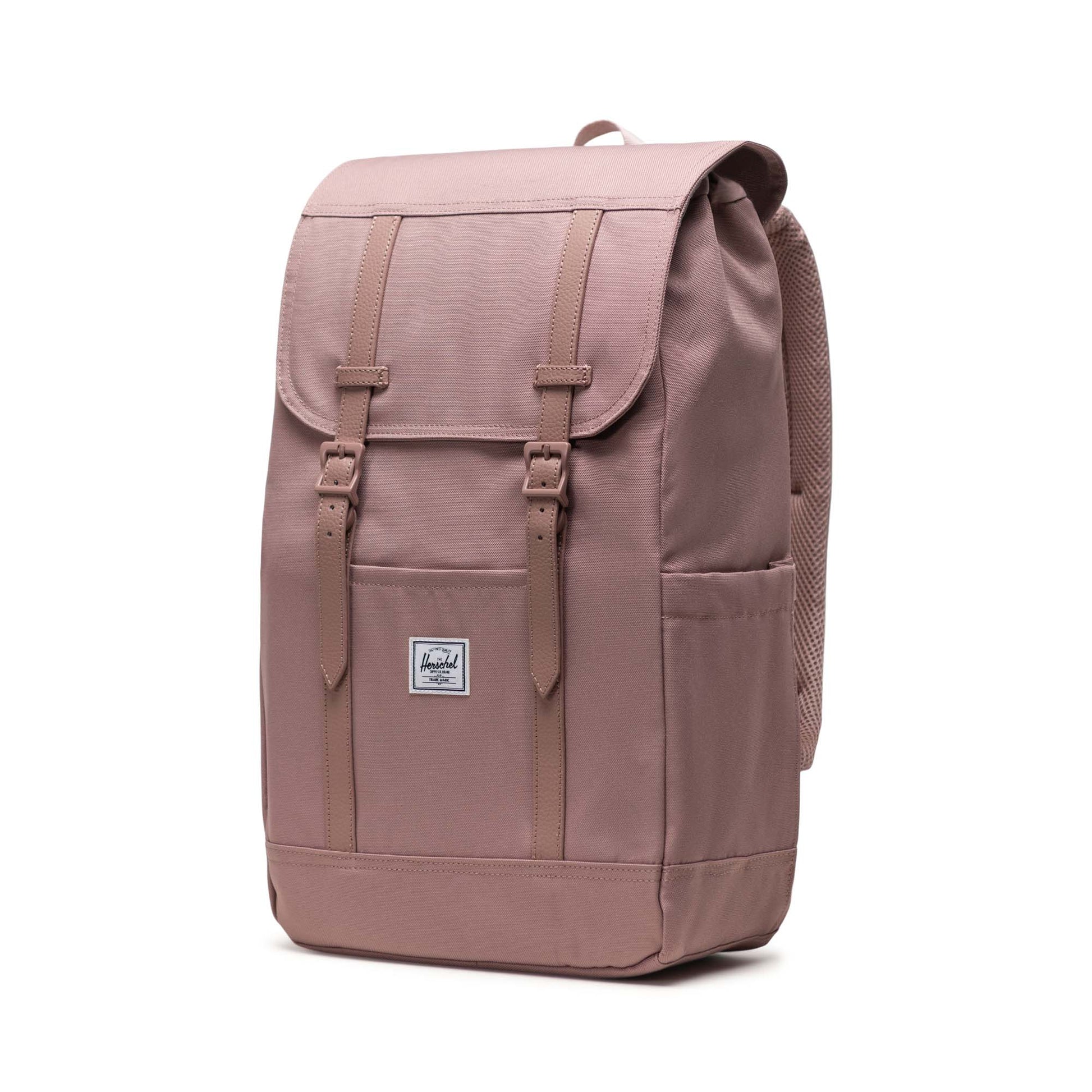 Gül Kurusu Herschel Retreat Su İtici Kumaş 16" Laptop Uyumlu Mıknatıslı Kapama Sırt Çantası, 23 L