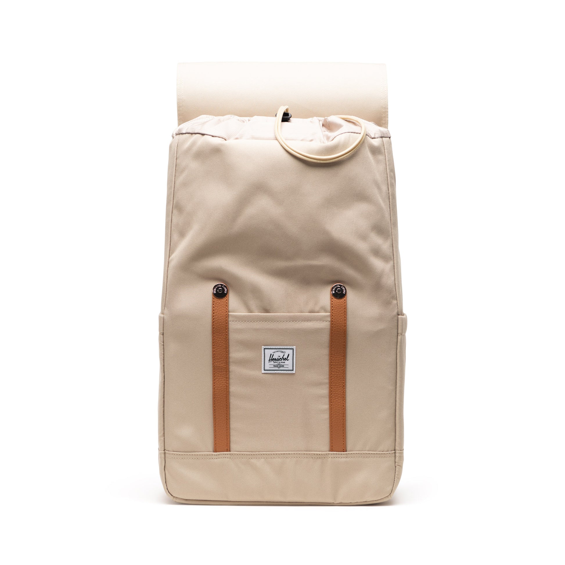 Soluk Açık Pembe Herschel Retreat Su İtici Kumaş 16" Laptop Uyumlu Mıknatıslı Kapama Sırt Çantası, 23 L
