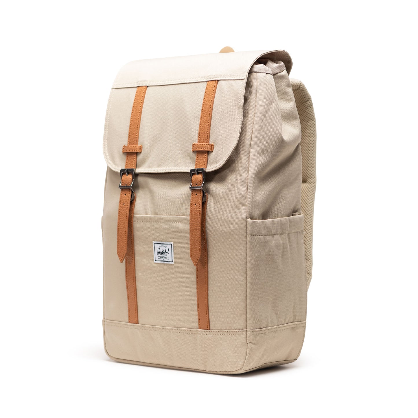 Soluk Açık Pembe Herschel Retreat Su İtici Kumaş 16" Laptop Uyumlu Mıknatıslı Kapama Sırt Çantası, 23 L