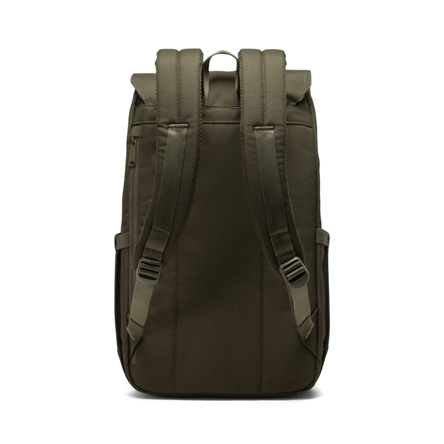 Haki Herschel Retreat Su İtici Kumaş 16" Laptop Uyumlu Mıknatıslı Kapama Sırt Çantası, 23 L