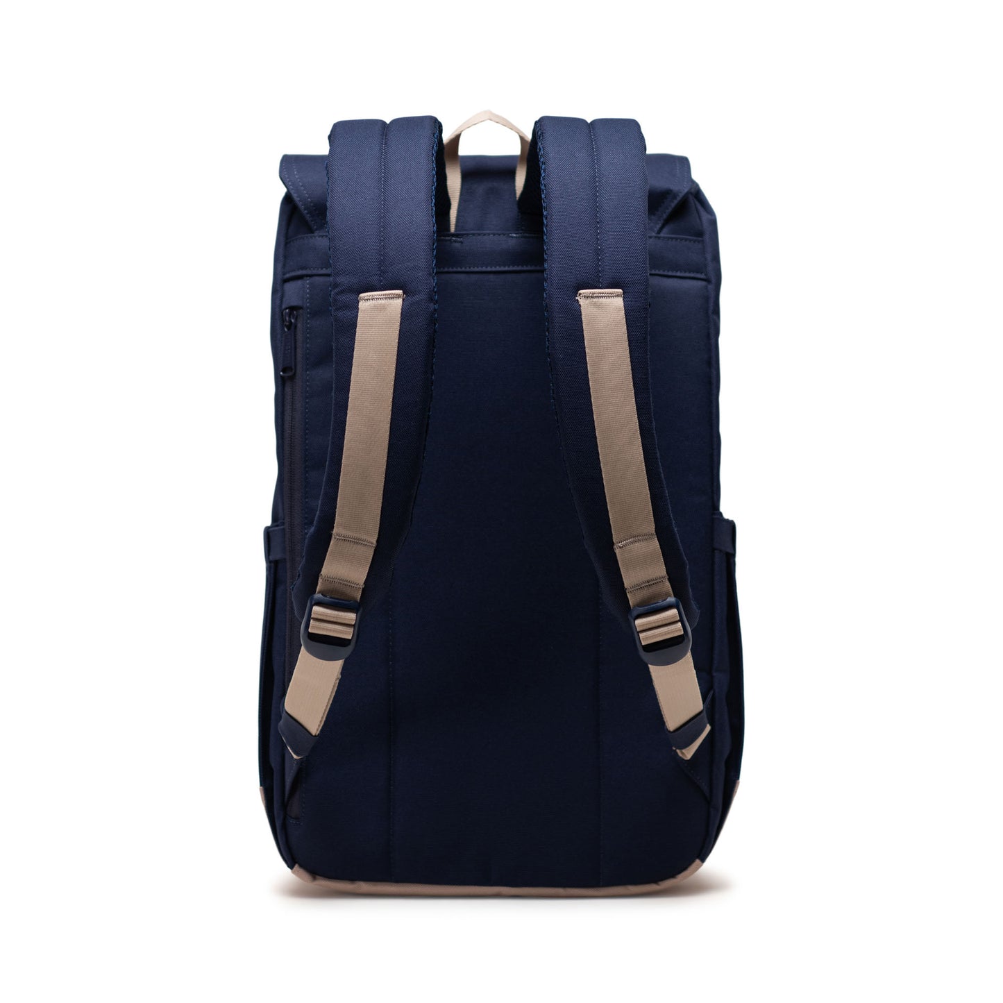Lacivert - Vizon Herschel Retreat Su İtici Kumaş 16" Laptop Uyumlu Mıknatıslı Kapama Sırt Çantası, 23 L