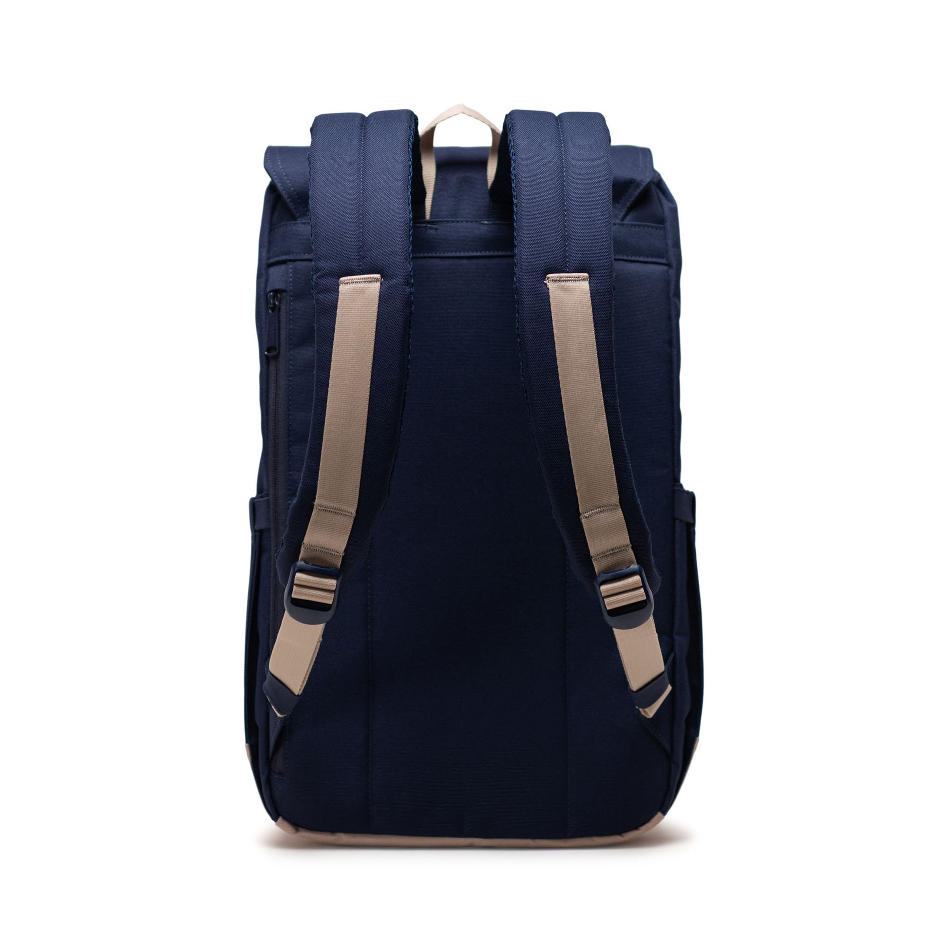Lacivert - Vizon Herschel Retreat Su İtici Kumaş 16" Laptop Uyumlu Mıknatıslı Kapama Sırt Çantası, 23 L