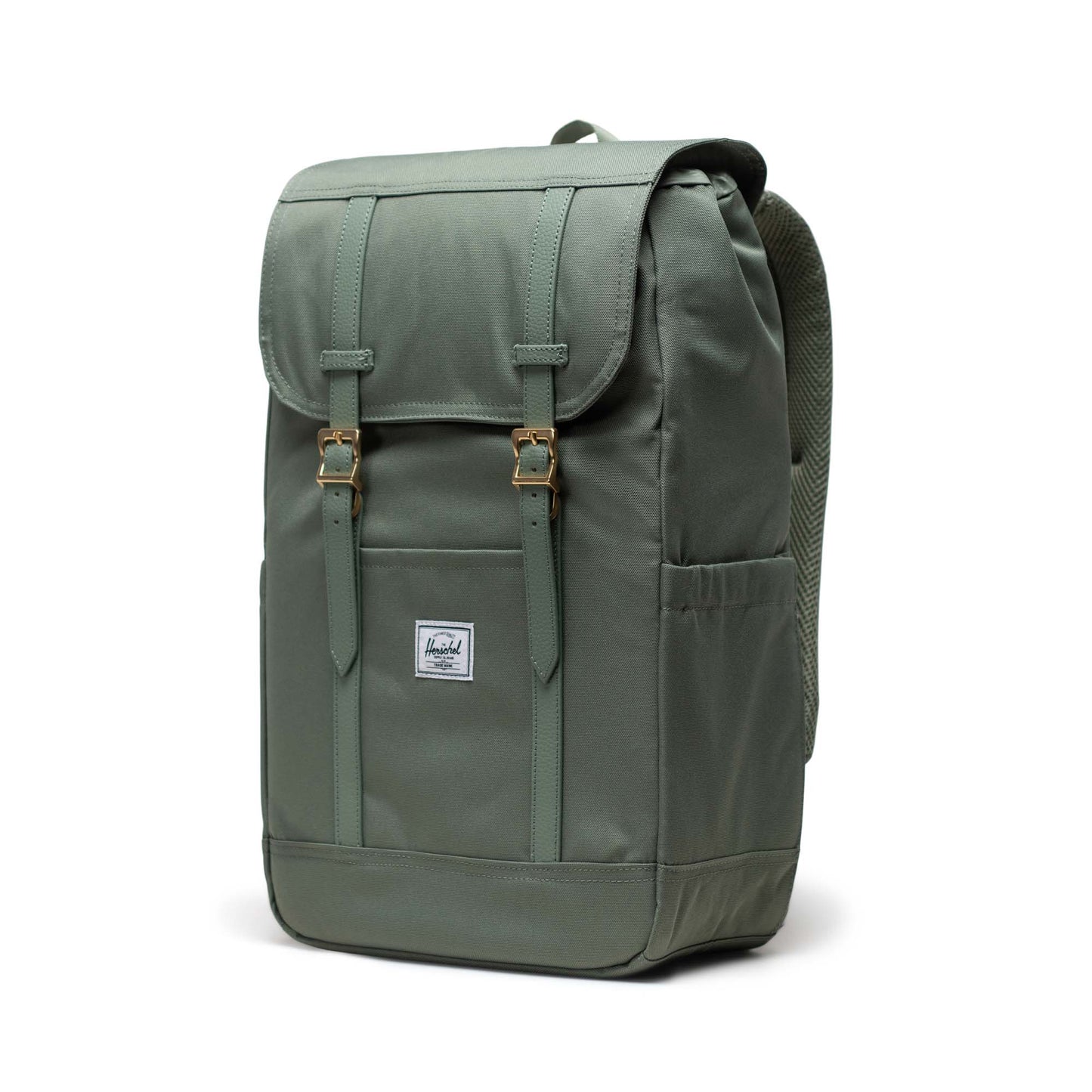Açık Su Yeşili Herschel Retreat Su İtici Kumaş 16" Laptop Uyumlu Mıknatıslı Kapama Sırt Çantası, 23 L
