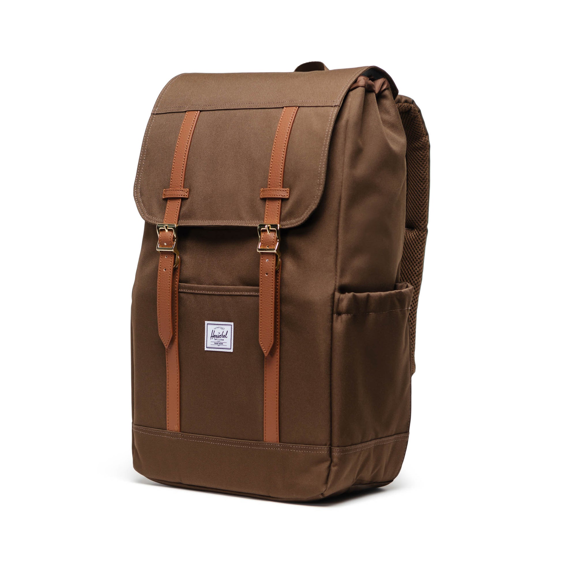Acı Kahve Herschel Retreat Su İtici Kumaş 16" Laptop Uyumlu Mıknatıslı Kapama Sırt Çantası, 23 L