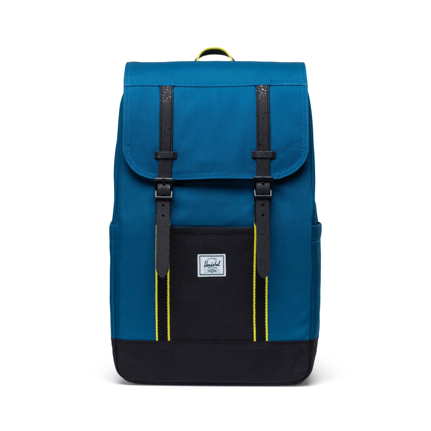Koyu Petrol Mavisi Herschel Retreat Su İtici Kumaş 16" Laptop Uyumlu Mıknatıslı Kapama Sırt Çantası, 23 L