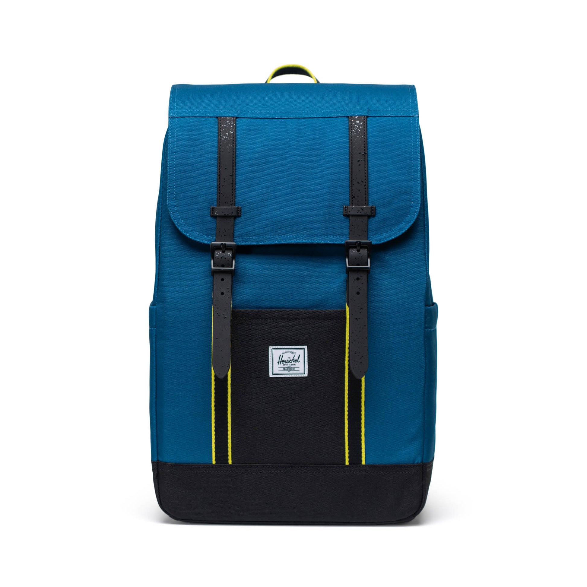 Koyu Petrol Mavisi Herschel Retreat Su İtici Kumaş 16" Laptop Uyumlu Mıknatıslı Kapama Sırt Çantası, 23 L