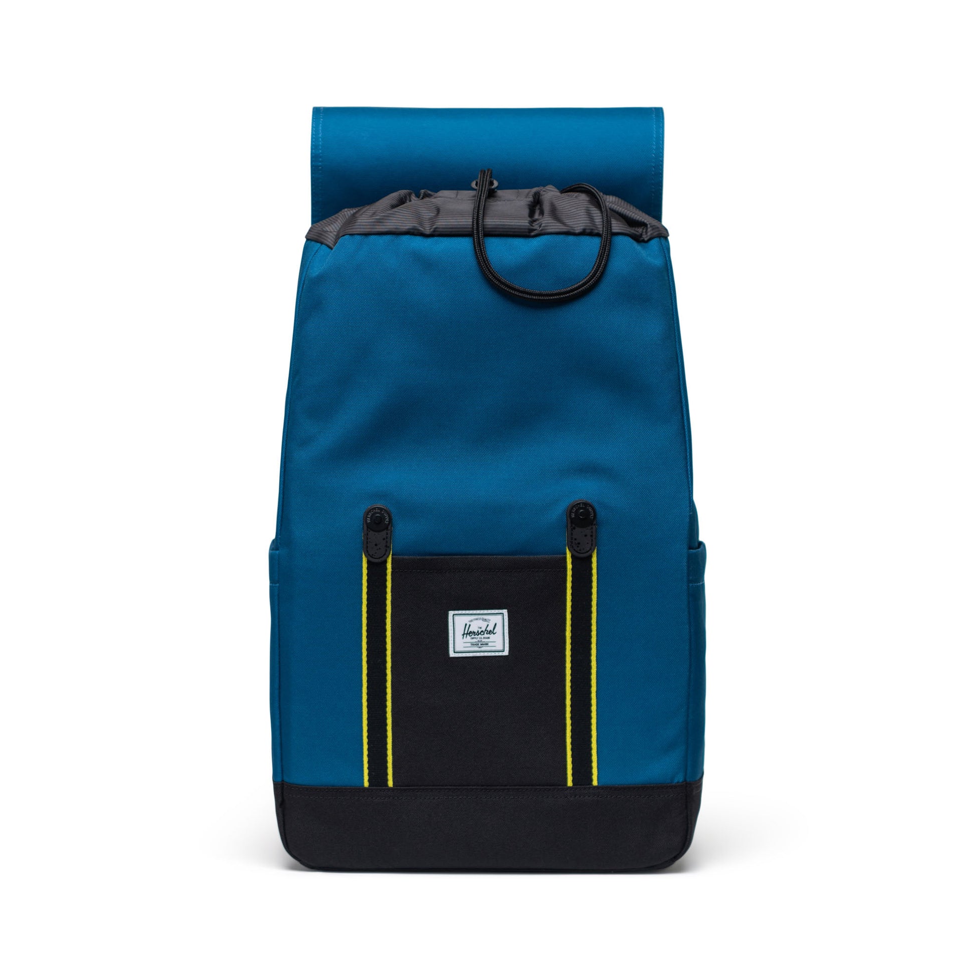 Koyu Petrol Mavisi Herschel Retreat Su İtici Kumaş 16" Laptop Uyumlu Mıknatıslı Kapama Sırt Çantası, 23 L