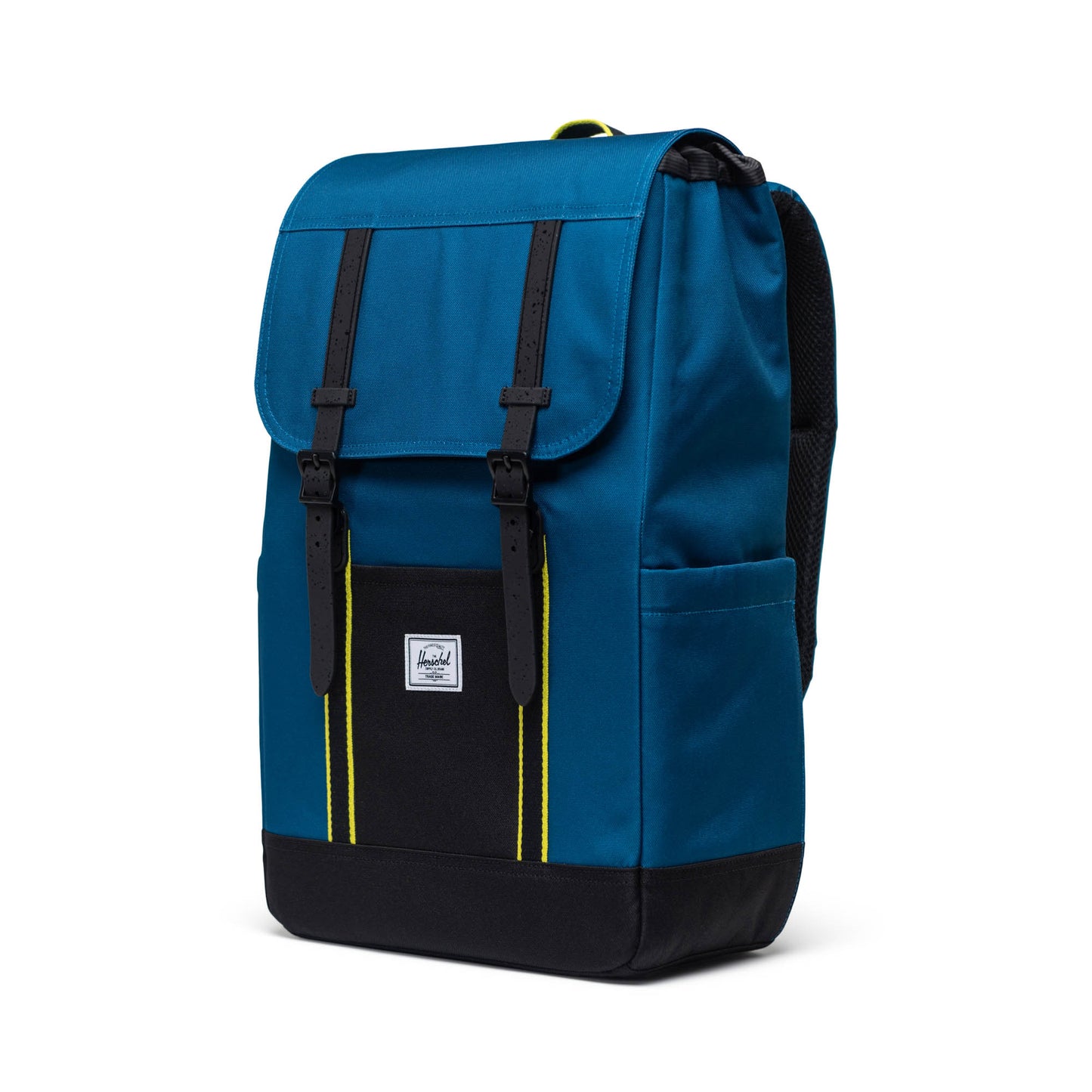 Koyu Petrol Mavisi Herschel Retreat Su İtici Kumaş 16" Laptop Uyumlu Mıknatıslı Kapama Sırt Çantası, 23 L
