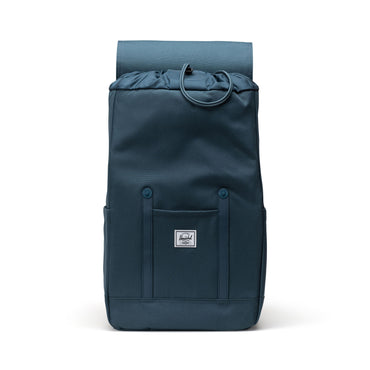 Derin Mavi Herschel Retreat Su İtici Kumaş 16" Laptop Uyumlu Mıknatıslı Kapama Sırt Çantası, 23 L