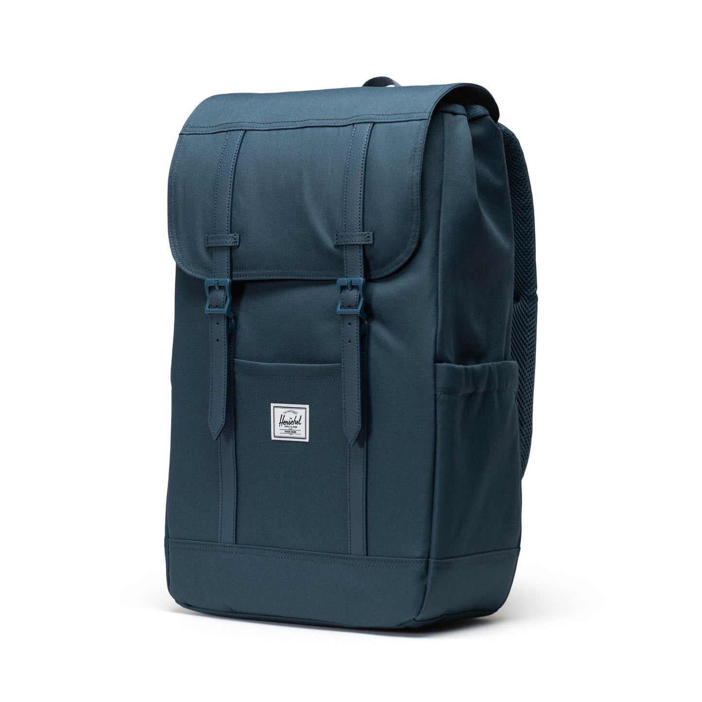Derin Mavi Herschel Retreat Su İtici Kumaş 16" Laptop Uyumlu Mıknatıslı Kapama Sırt Çantası, 23 L