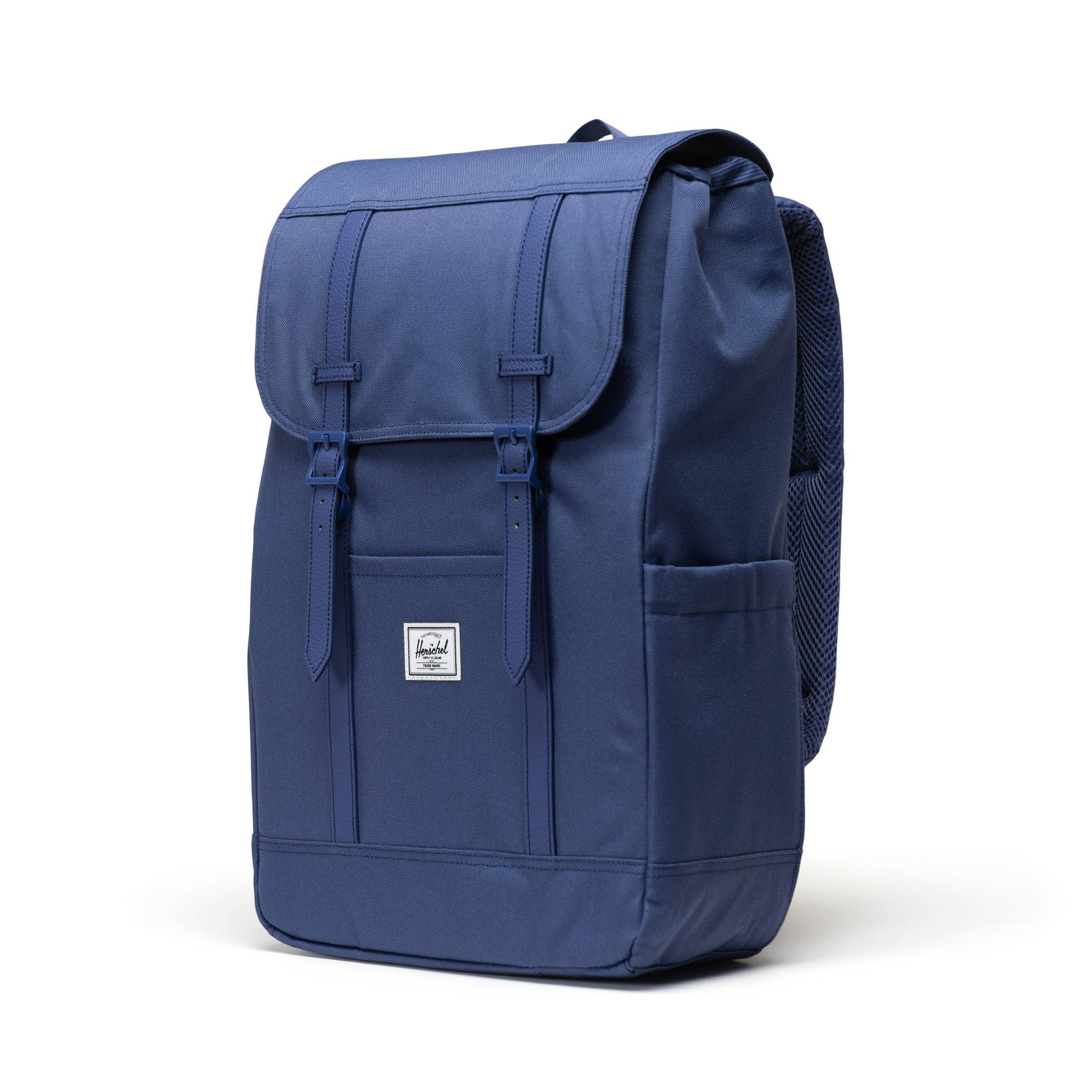 Denizci Mavisi Herschel Retreat Su İtici Kumaş 16" Laptop Uyumlu Mıknatıslı Kapama Sırt Çantası, 23 L