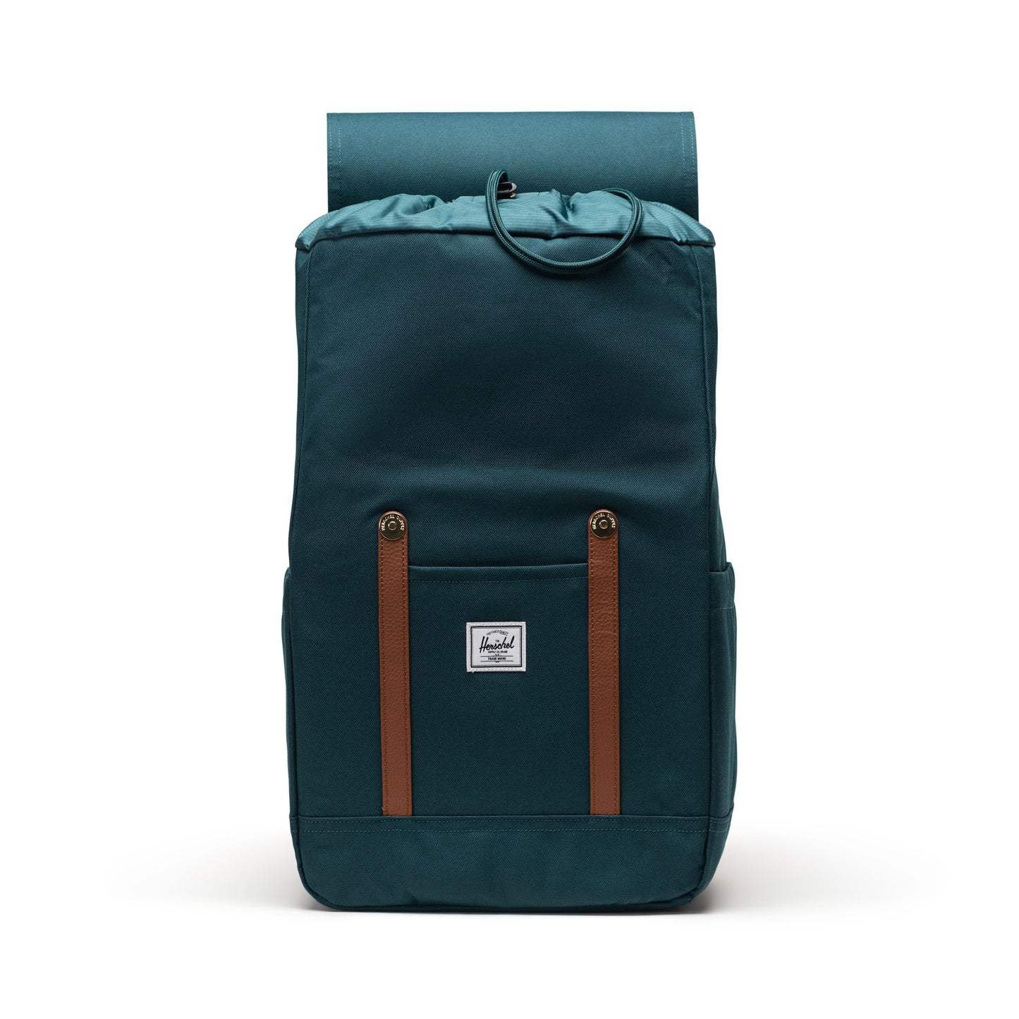 Petrol Mavisi Herschel Retreat Su İtici Kumaş 16" Laptop Uyumlu Mıknatıslı Kapama Sırt Çantası, 23 L