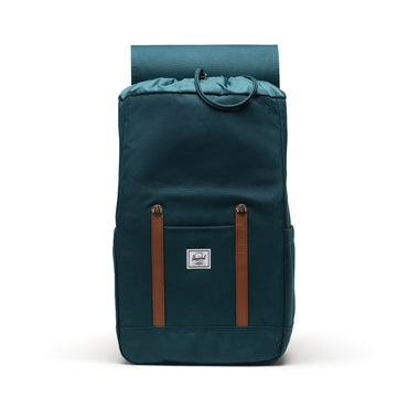 Petrol Mavisi Herschel Retreat Su İtici Kumaş 16" Laptop Uyumlu Mıknatıslı Kapama Sırt Çantası, 23 L