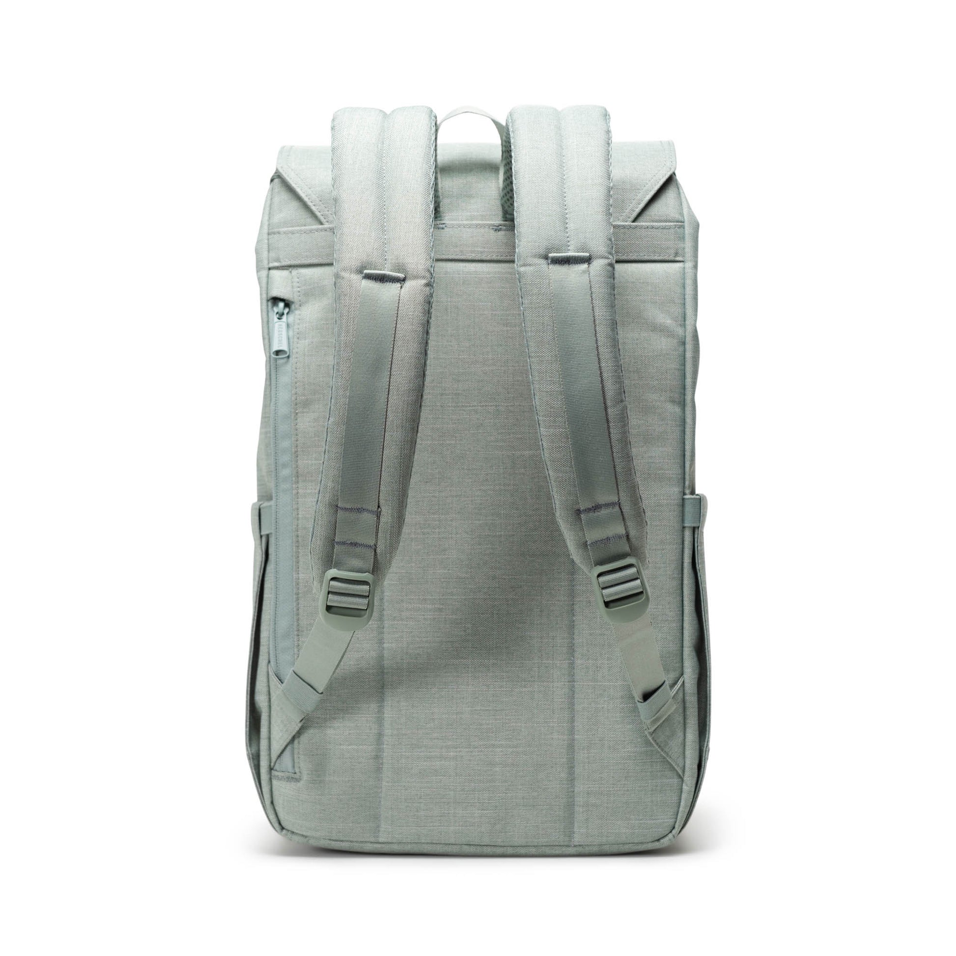 Kırçıllı Mint Yeşili Herschel Retreat Su İtici Kumaş 16" Laptop Uyumlu Mıknatıslı Kapama Sırt Çantası, 23 L
