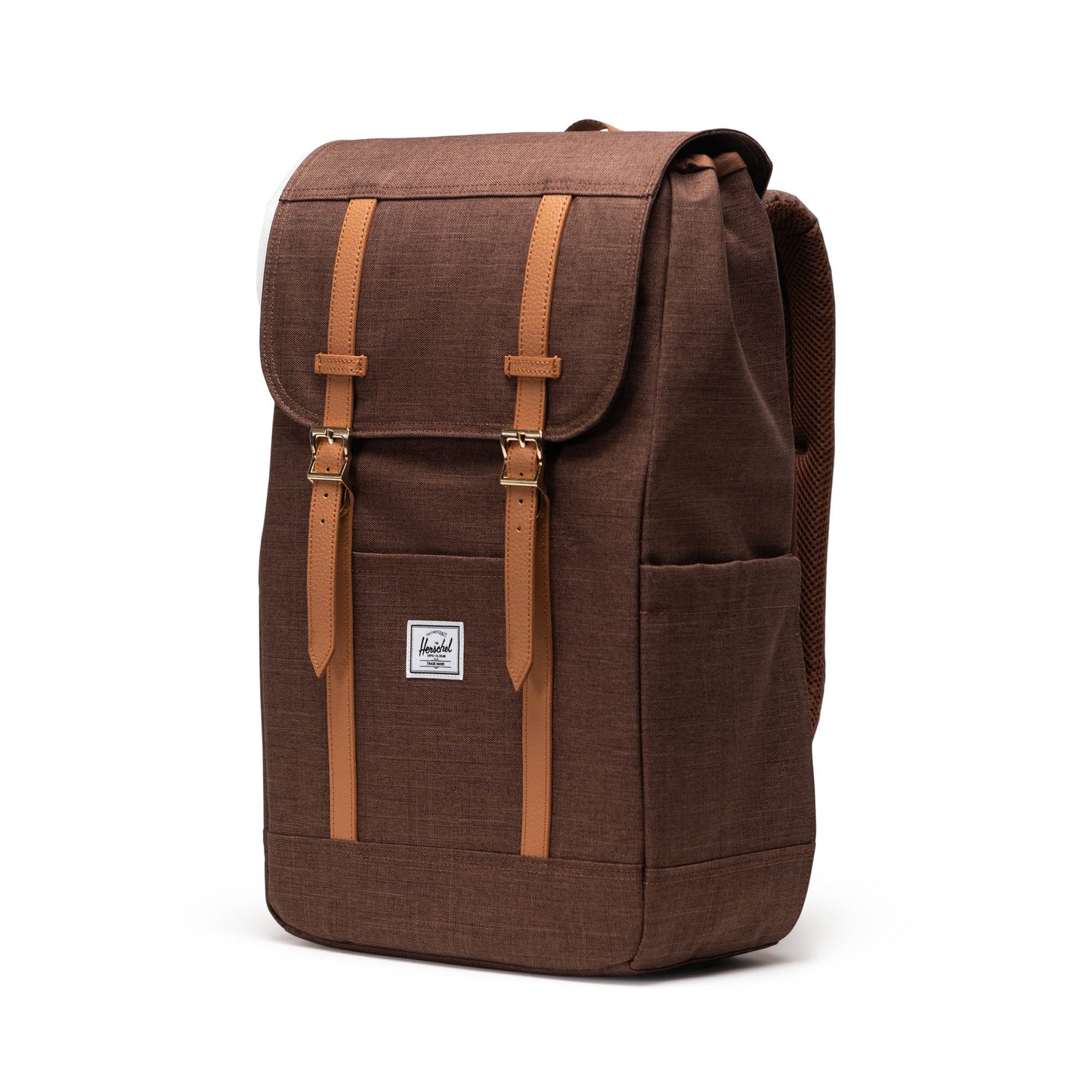 Kırçıllı Acı Kahve Herschel Retreat Su İtici Kumaş 16" Laptop Uyumlu Mıknatıslı Kapama Sırt Çantası, 23 L