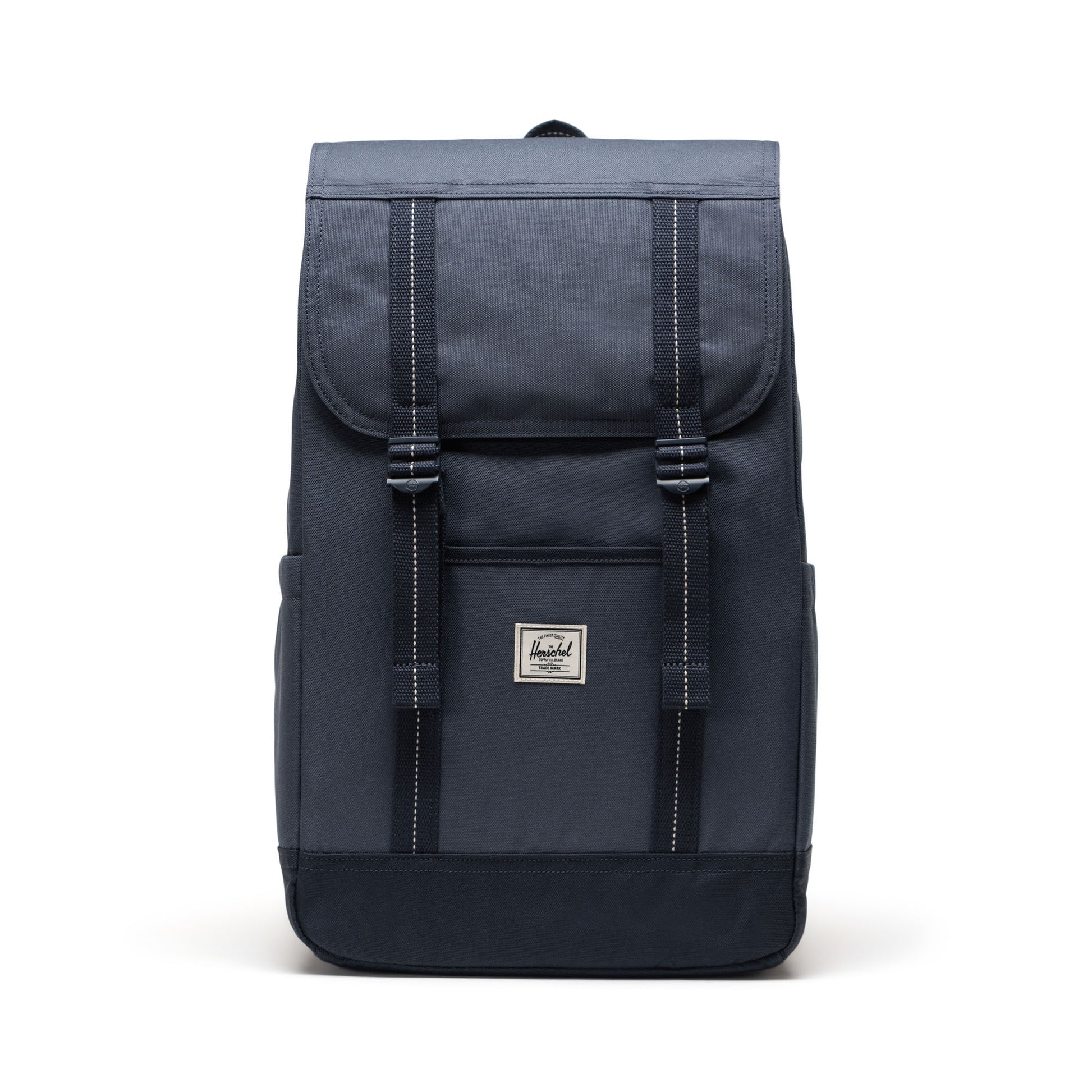 Gece Mavisi Herschel Retreat Su İtici Kumaş 16" Laptop Uyumlu Mıknatıslı Kapama Sırt Çantası, 23 L