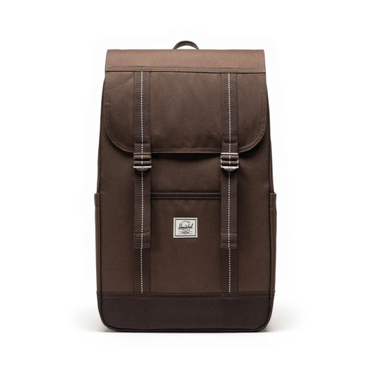 Derin Kahve Herschel Retreat Su İtici Kumaş 16" Laptop Uyumlu Mıknatıslı Kapama Sırt Çantası, 23 L