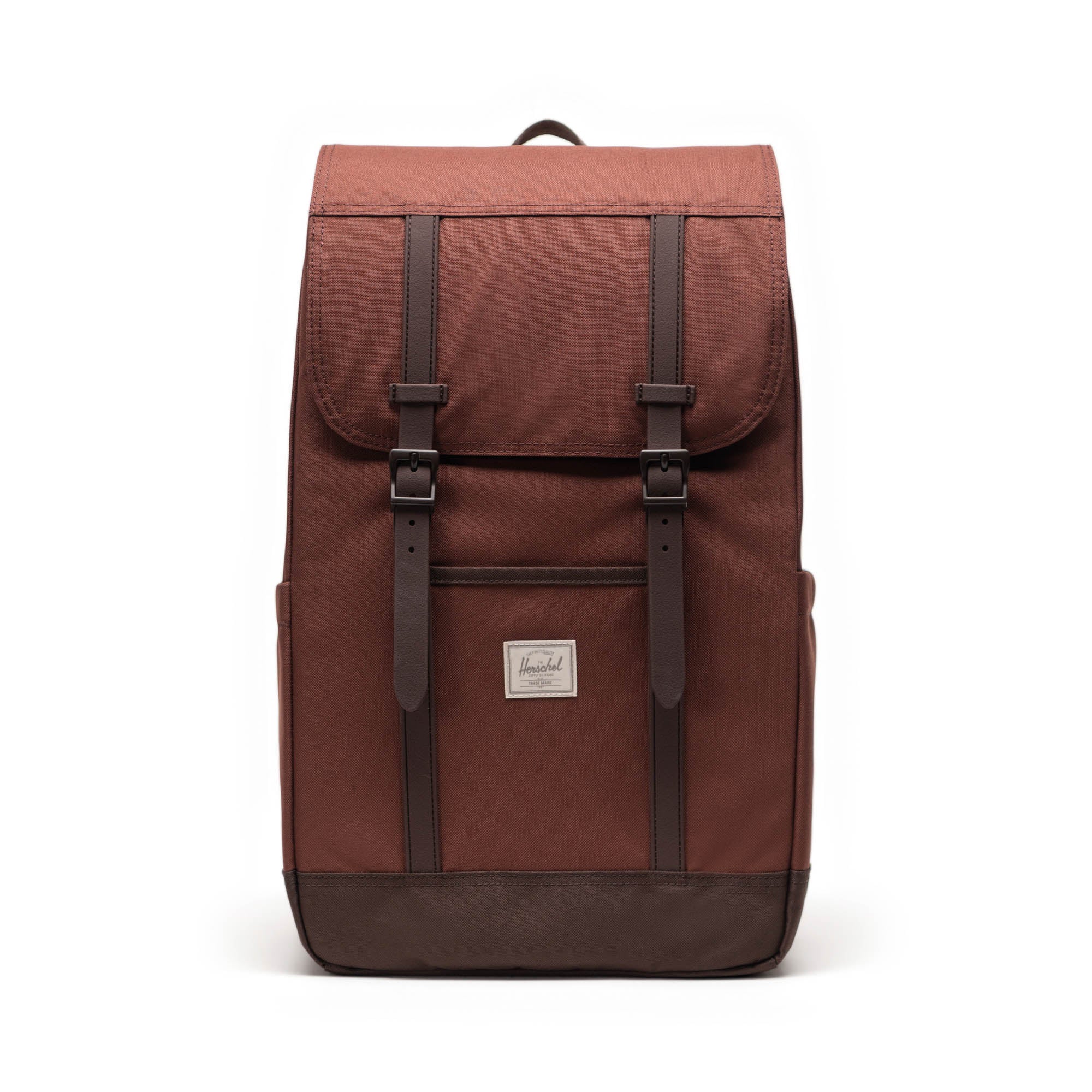 Koyu Kahve Herschel Retreat Su İtici Kumaş 16" Laptop Uyumlu Mıknatıslı Kapama Sırt Çantası, 23 L