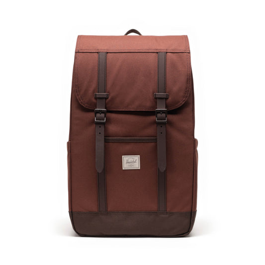 Koyu Kahve Herschel Retreat Su İtici Kumaş 16" Laptop Uyumlu Mıknatıslı Kapama Sırt Çantası, 23 L