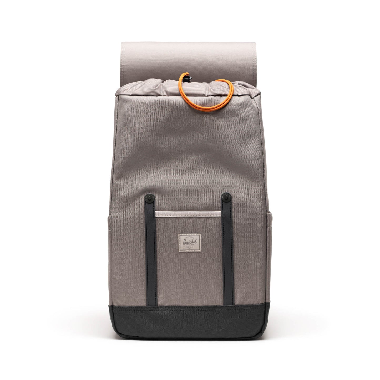 Gri Antrasit Herschel Retreat Su İtici Kumaş 16" Laptop Uyumlu Mıknatıslı Kapama Sırt Çantası, 23 L